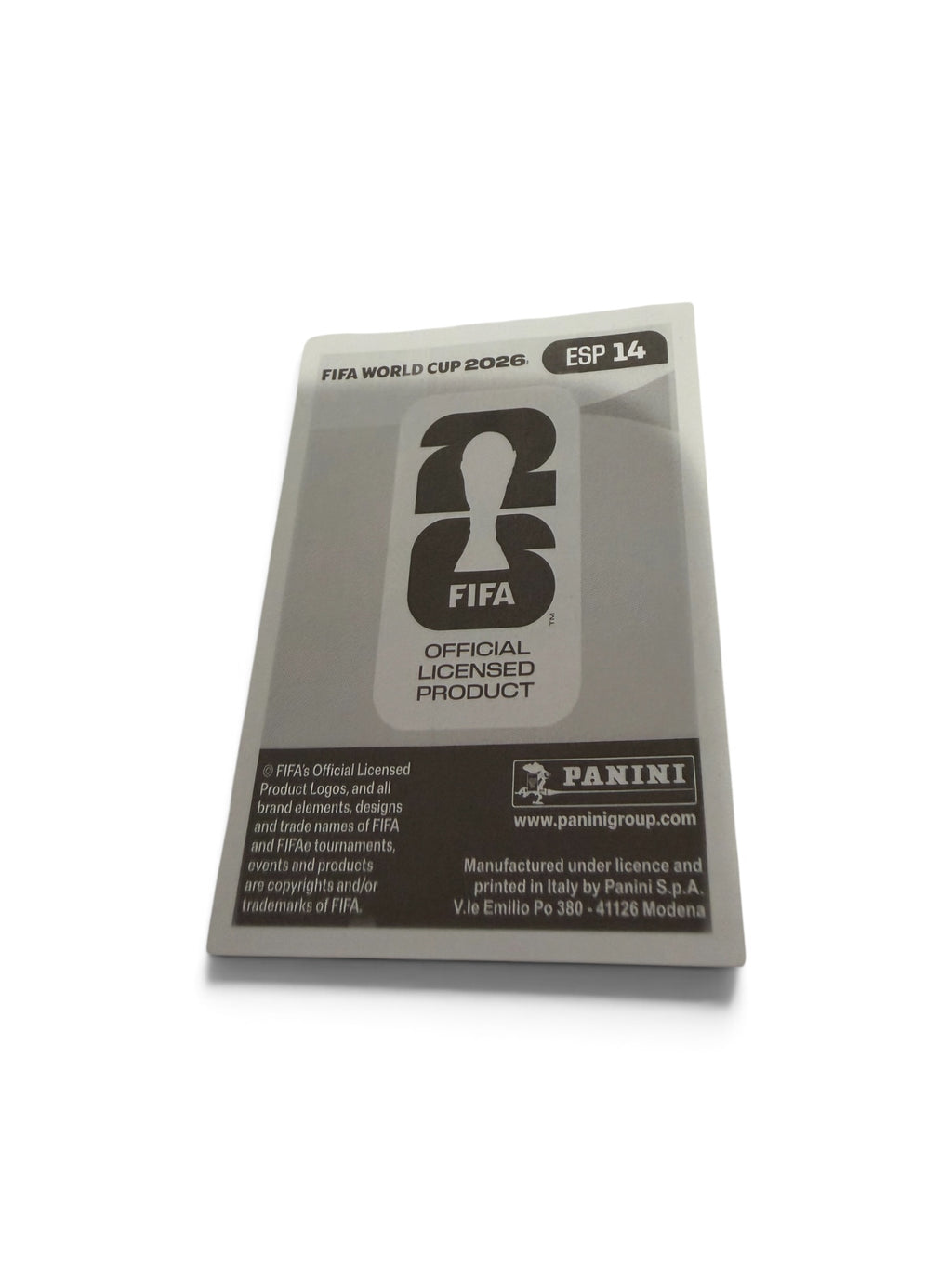 Mikel Merino ESP14 Spain National Team | Panini FIFA World Cup 2026 Official Sticker | Arsenal FC