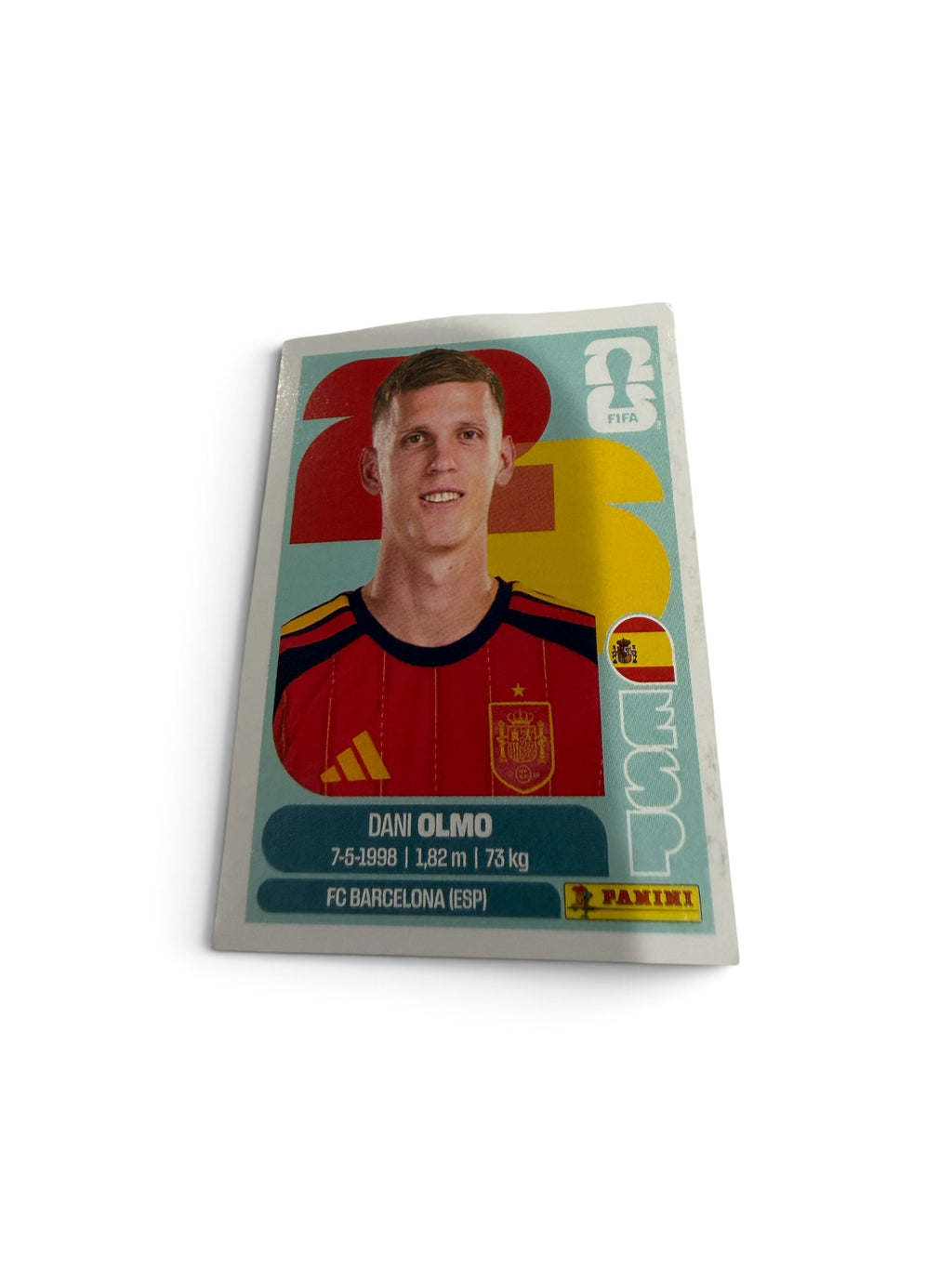 Dani Olmo ESP16 Spain National Team | Panini FIFA World Cup 2026 Official Sticker | FC Barcelona