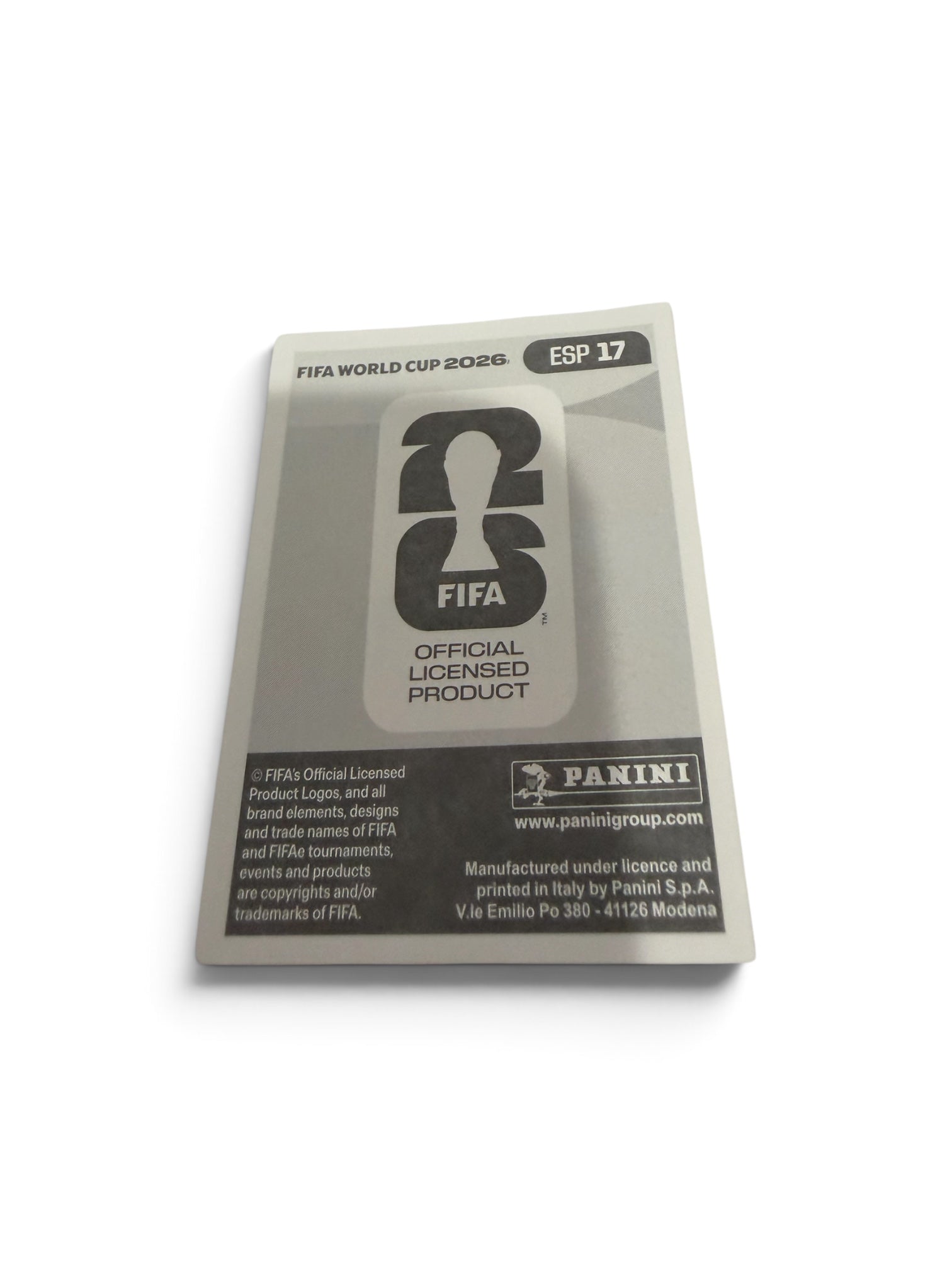 Nico Williams ESP17 | Spain National Team | Panini FIFA World Cup 2026 Official Sticker