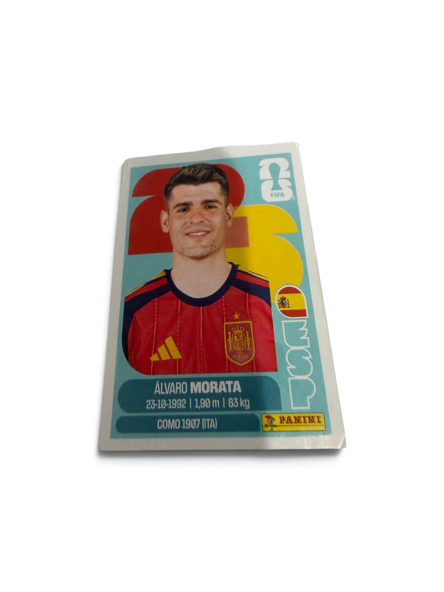 Álvaro Morata ESP19 | Spain National Team | Panini FIFA World Cup 2026 Official Sticker
