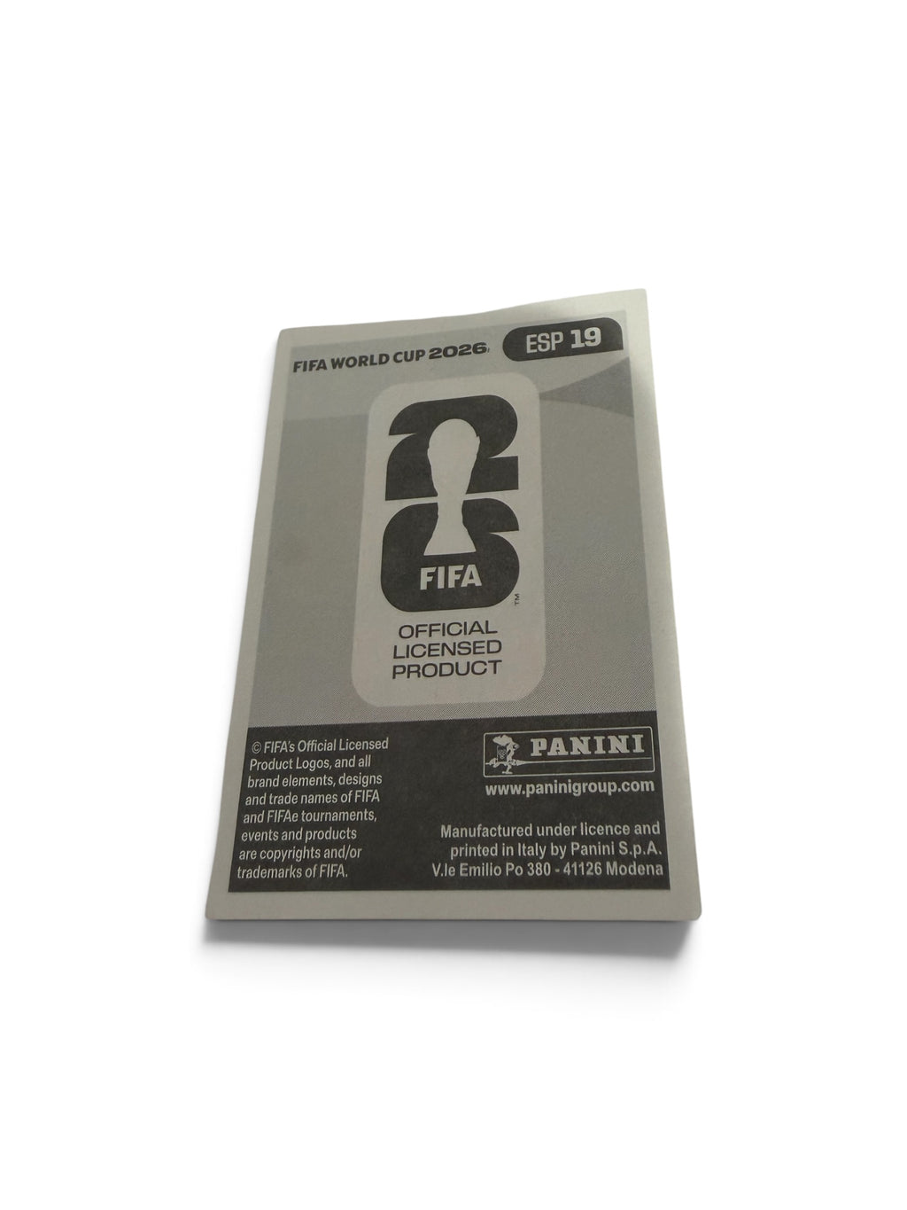 Álvaro Morata ESP19 | Spain National Team | Panini FIFA World Cup 2026 Official Sticker