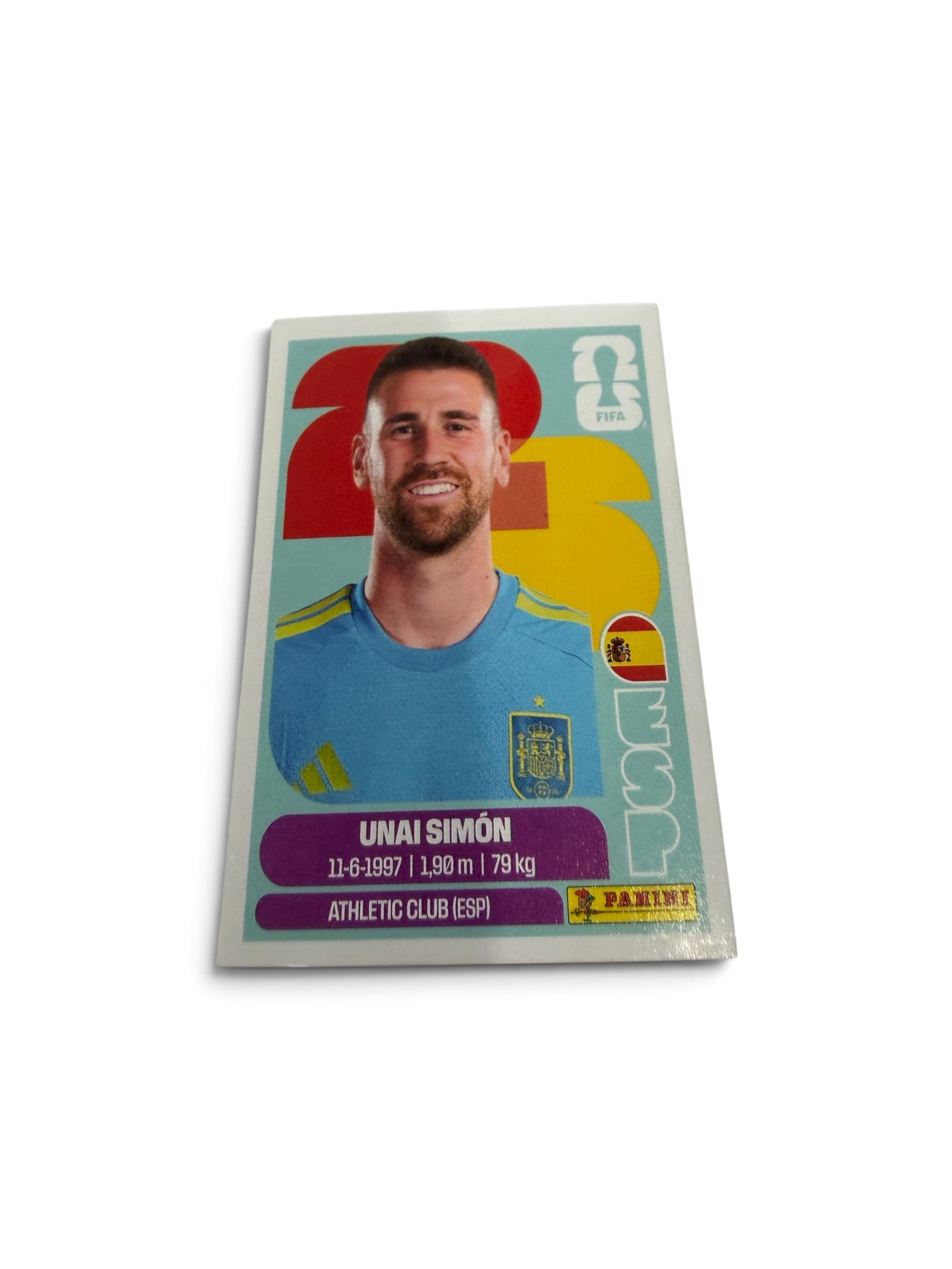 Unai Simón ESP2 Spain National Team | Panini FIFA World Cup 2026 Official Sticker | Athletic Club