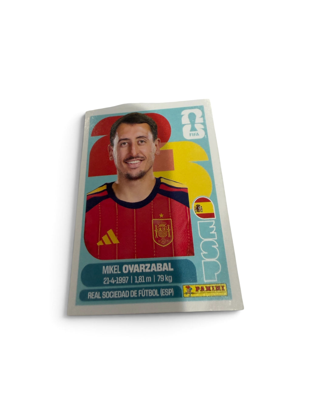 2026 Panini FIFA World Cup Mikel Oyarzabal ESP20 Spain Official Sticker