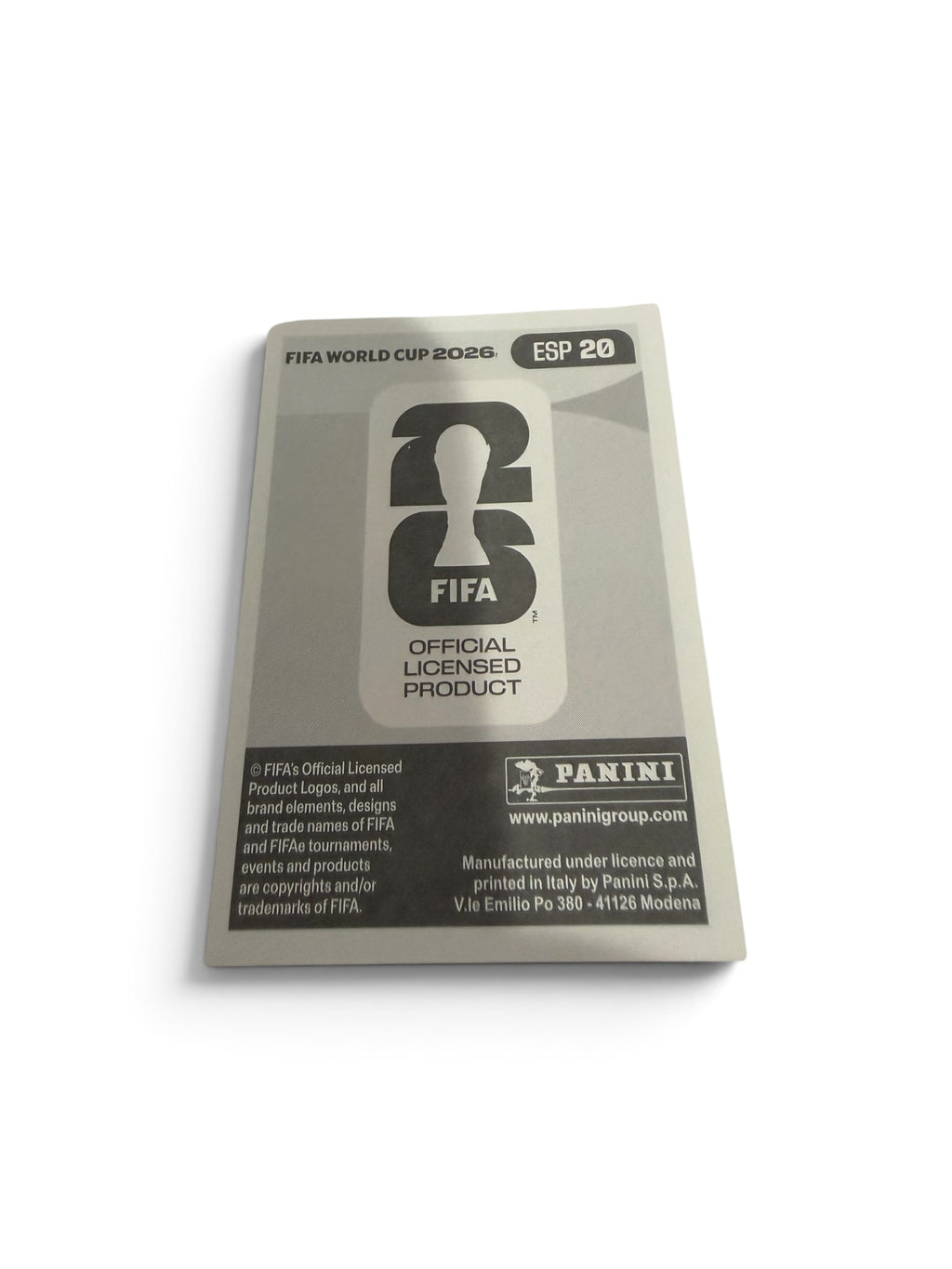 2026 Panini FIFA World Cup Mikel Oyarzabal ESP20 Spain Official Sticker