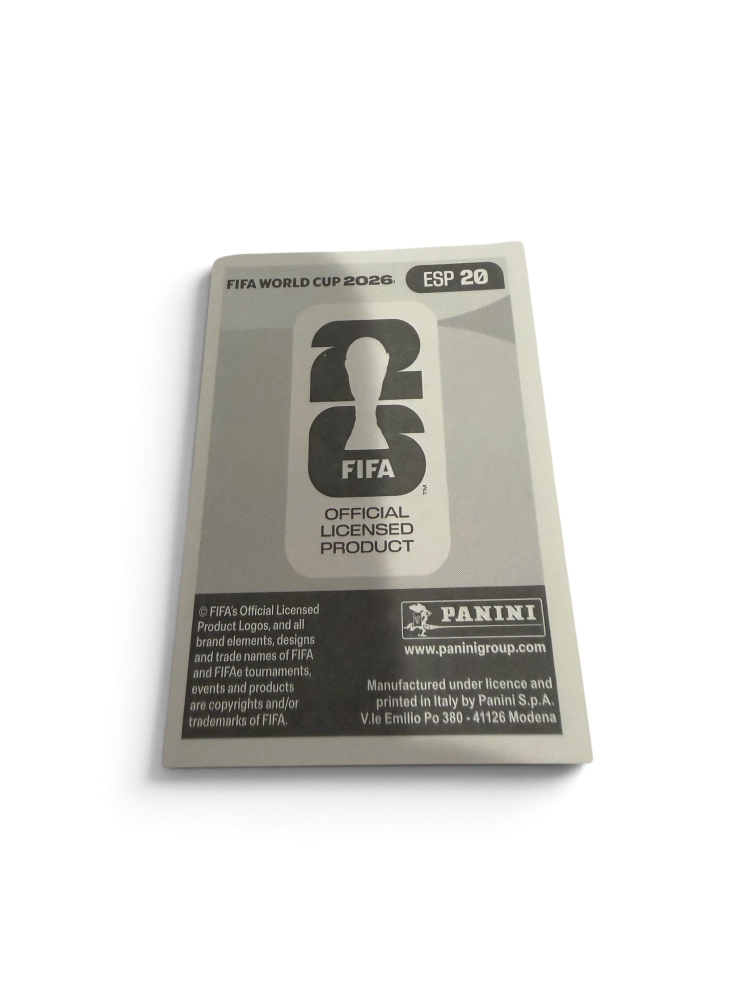 2026 Panini FIFA World Cup Mikel Oyarzabal ESP20 Spain Official Sticker