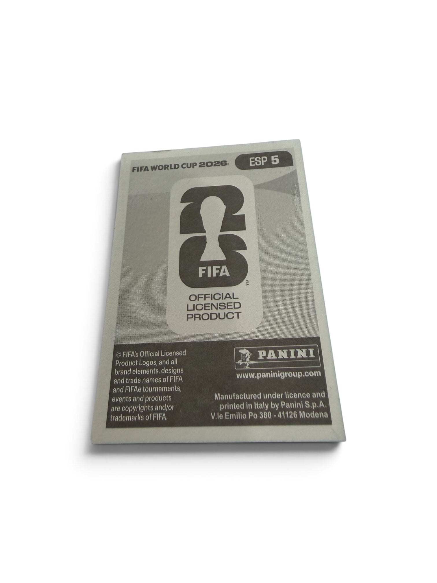 Dean Huijsen ESP5 Spain National Team | Panini FIFA World Cup 2026 Official Sticker | Real Madrid CF