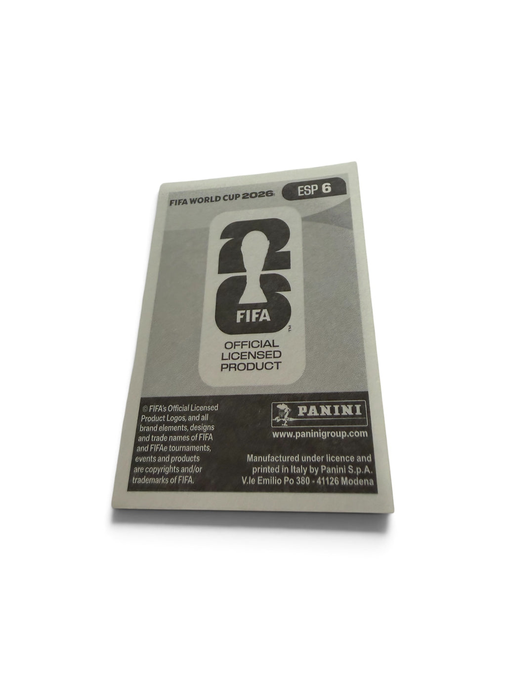 Pedro Porro ESP6 Spain National Team | Panini FIFA World Cup 2026 Official Sticker | Tottenham Hotspur FC