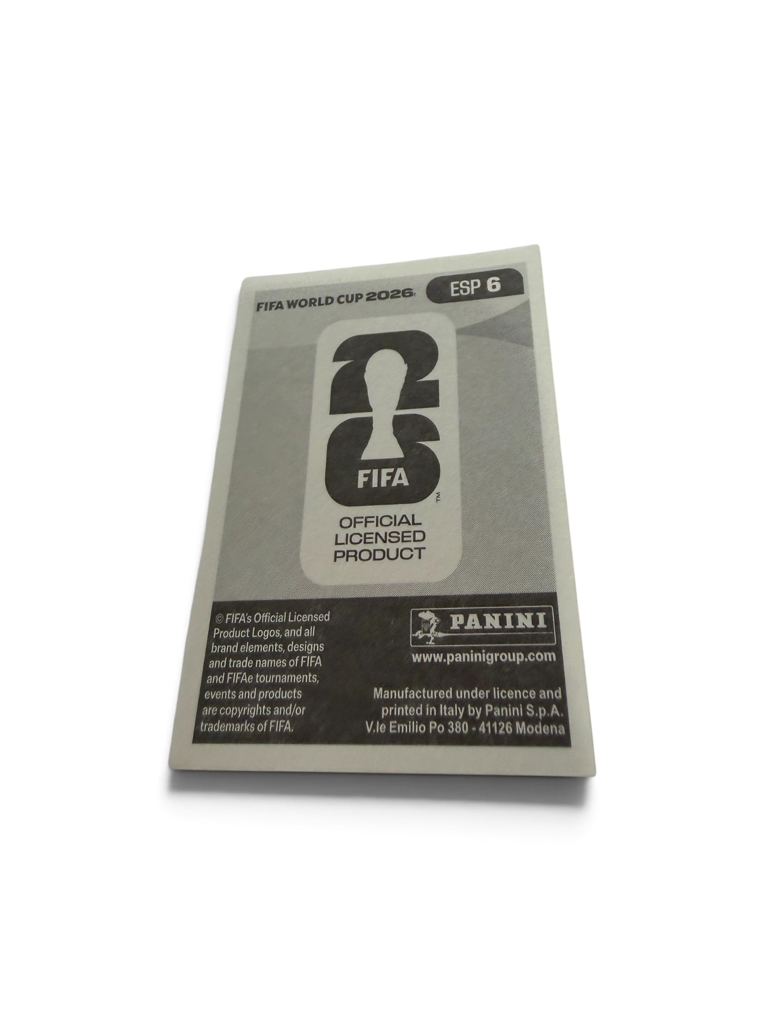 Pedro Porro ESP6 Spain National Team | Panini FIFA World Cup 2026 Official Sticker | Tottenham Hotspur FC