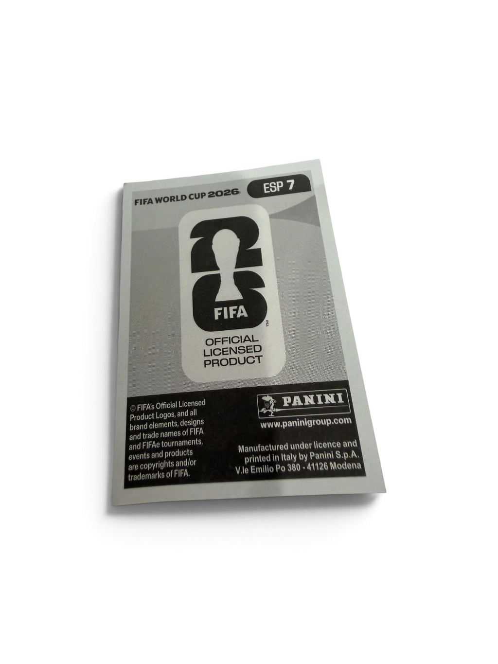 Dani Carvajal Blue Border Parallel ESP7 Spain National Team | Panini FIFA World Cup 2026 Official Sticker | Real Madrid CF