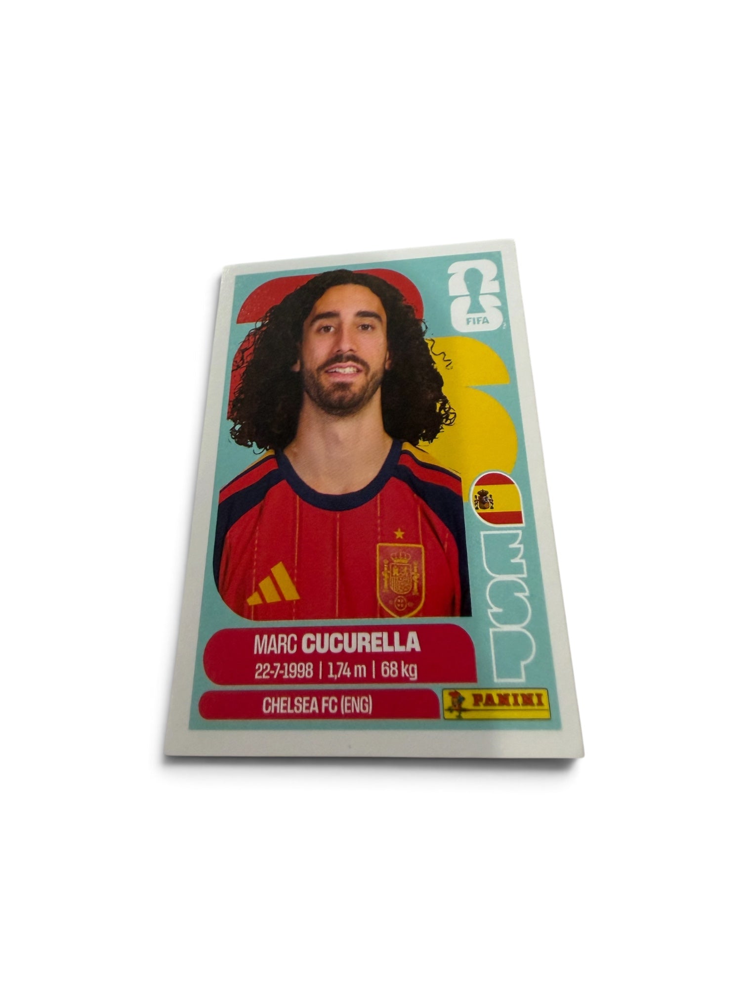 Marc Cucurella ESP8 Spain National Team | Panini FIFA World Cup 2026 Official Sticker | Chelsea FC