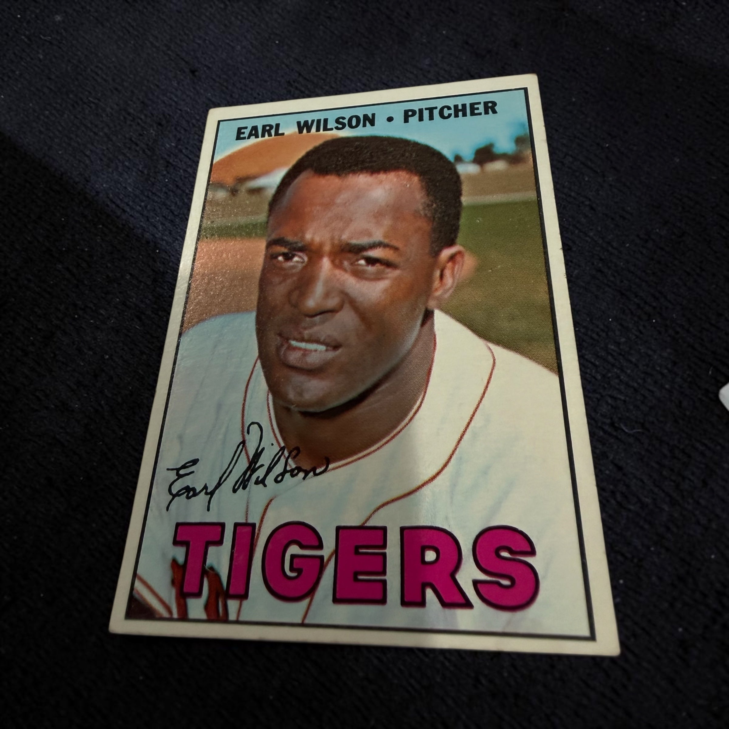 1967 Topps #305 Earl Wilson Detroit Tigers Vintage Baseball Card