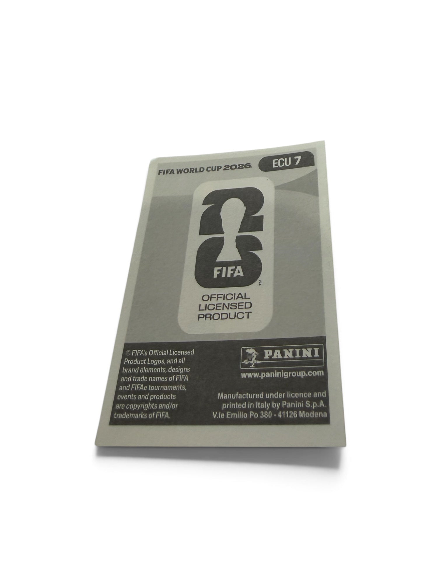 2026 Panini FIFA World Cup Sticker ECU 7 Ángelo Preciado Ecuador Soccer Trading Card