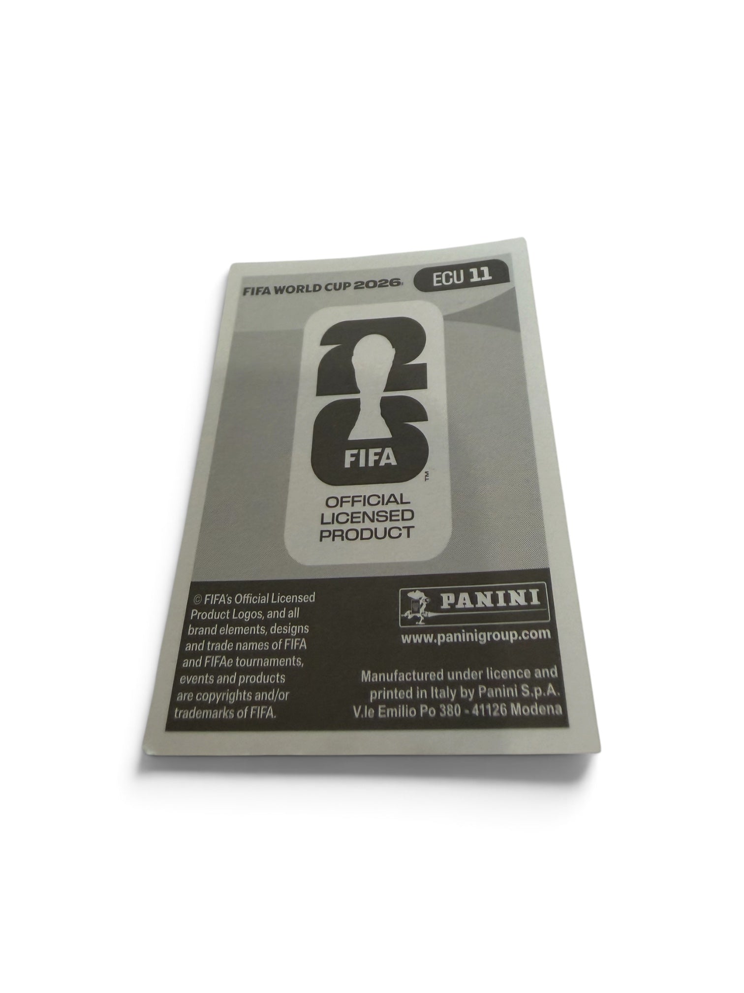 2026 Panini FIFA World Cup Kendry Páez ECU 11 Ecuador Official Sticker
