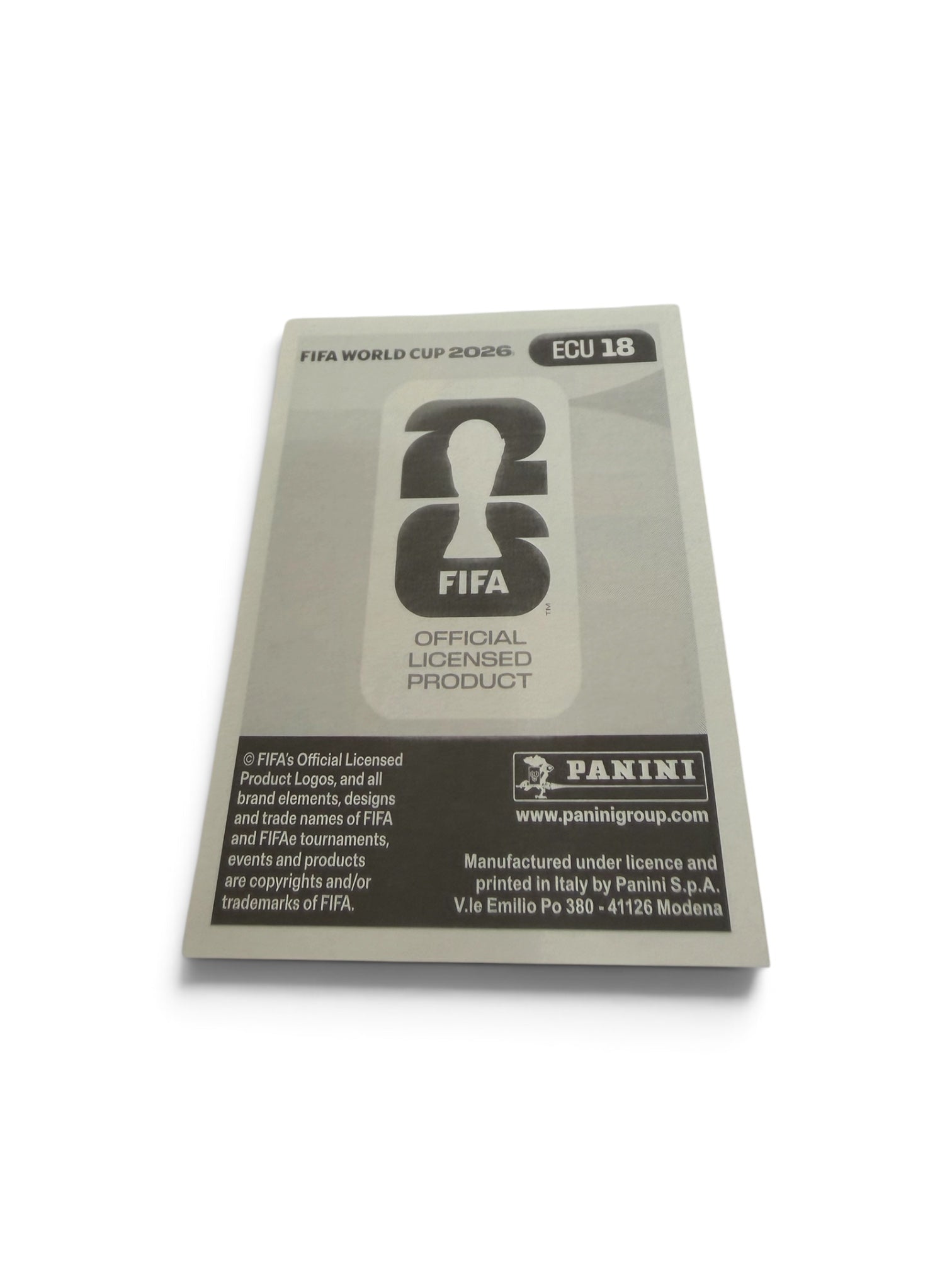2026 Panini FIFA World Cup Sticker ECU 18 Alan Minda Ecuador National Team Official