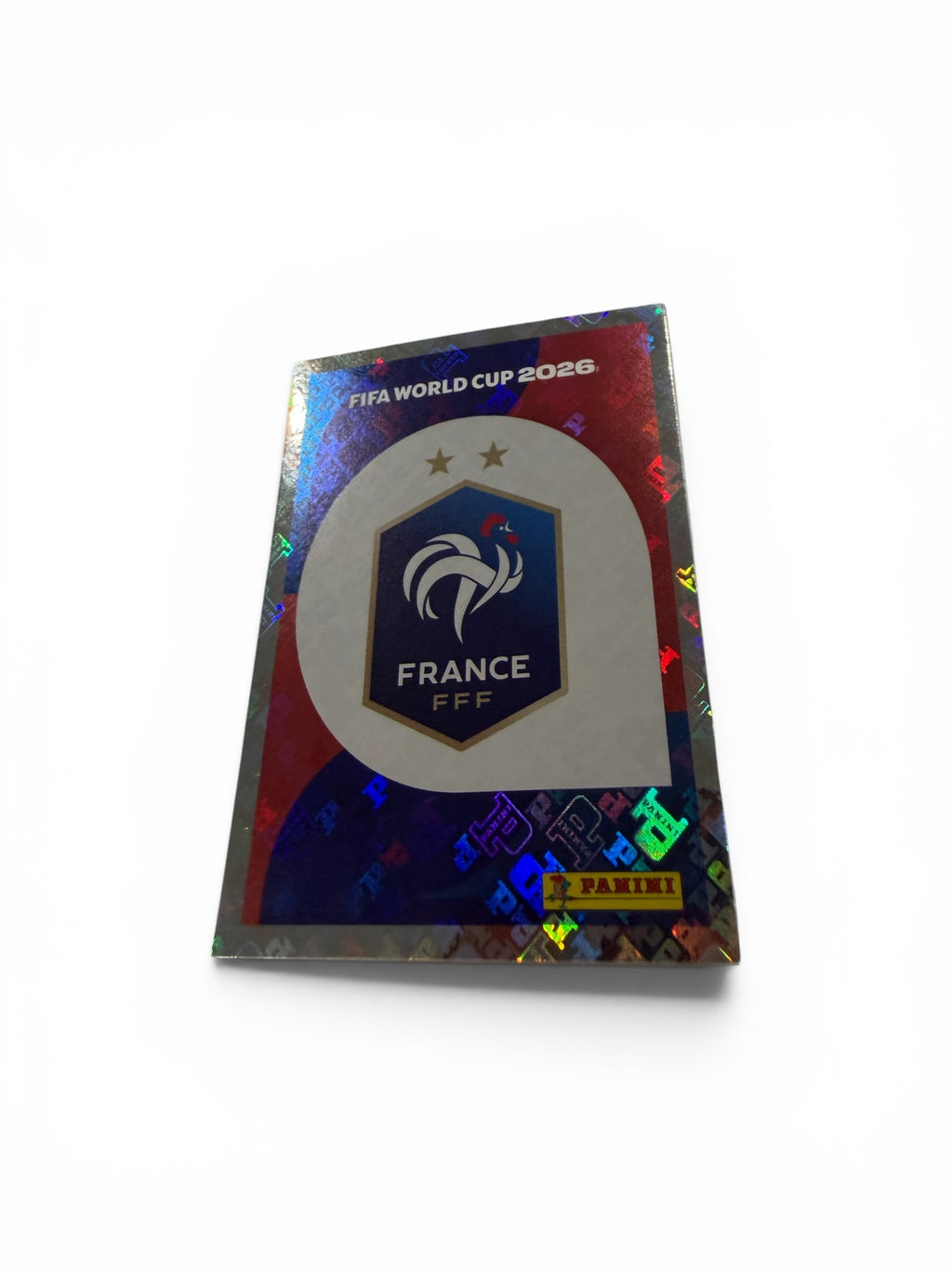 2026 Panini FIFA World Cup France Team Logo Holographic Foil Sticker FRA1 Official FFF