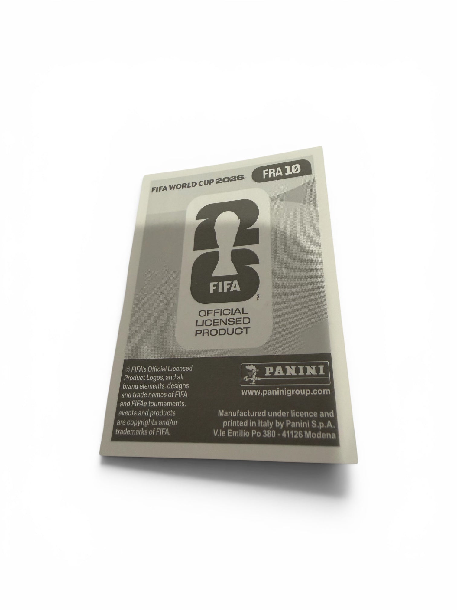 Eduardo Camavinga FRA10 | Official Panini FIFA World Cup 2026 France Soccer Sticker