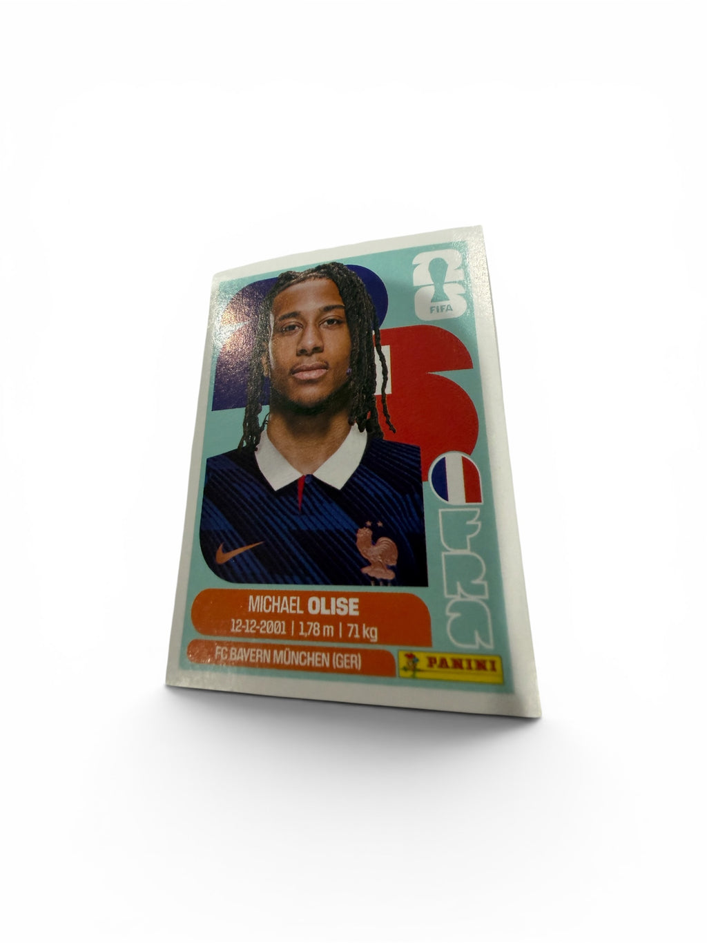 Michael Olise France National Team Sticker FRA14 | Official Panini FIFA World Cup 2026 Soccer Collectible