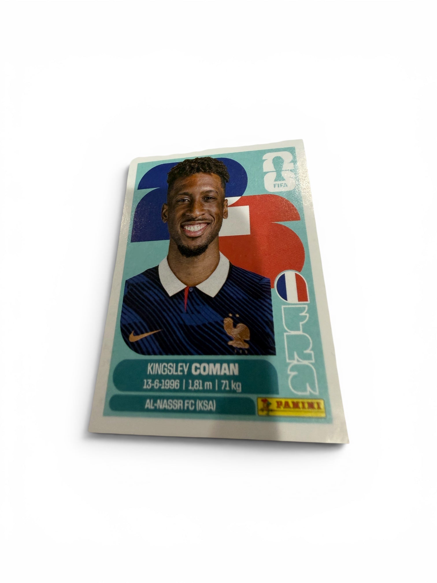 Kingsley Coman France National Team Sticker FRA18 | Panini FIFA World Cup 2026 Official