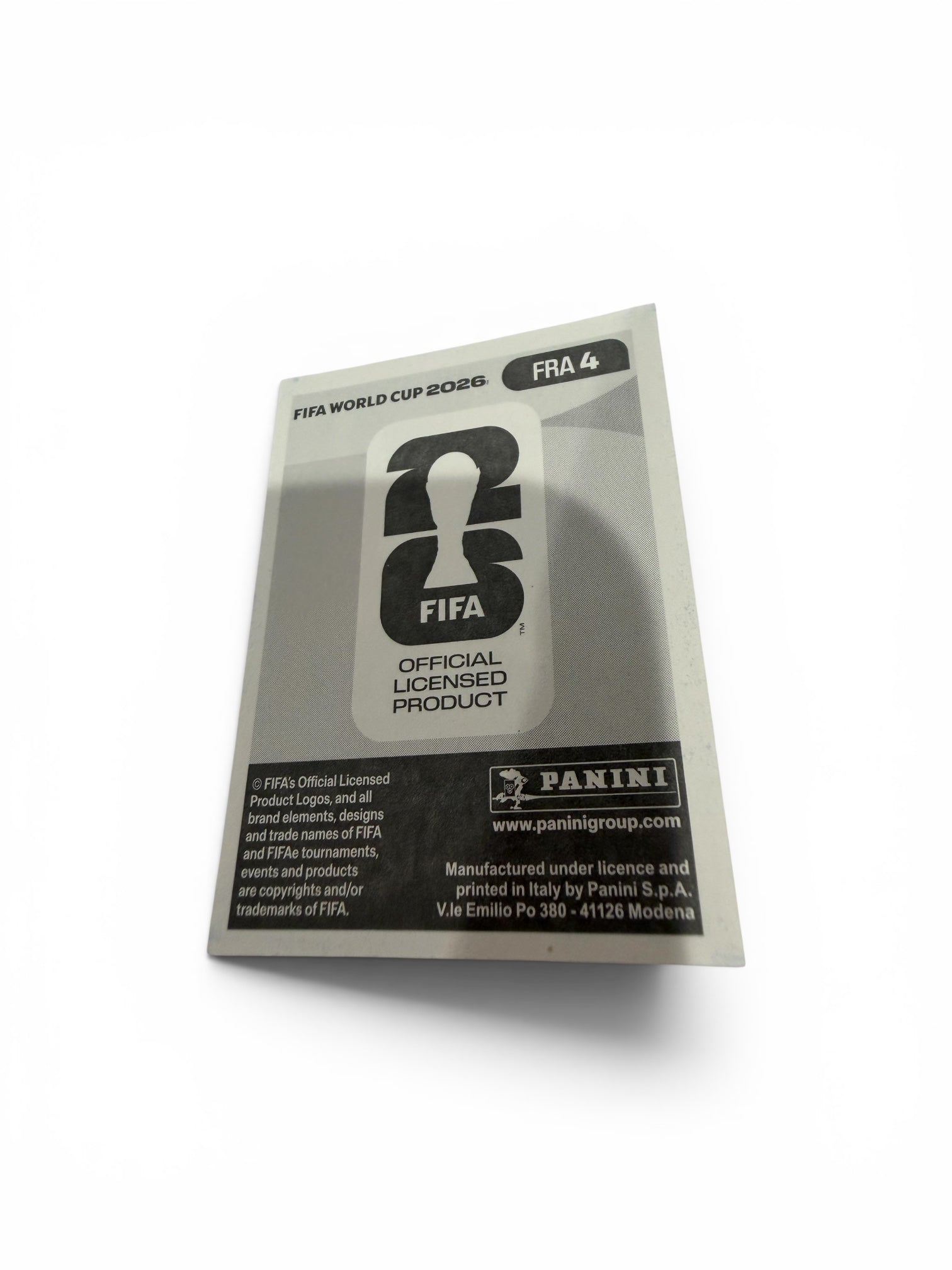 William Saliba FRA4 | Official Panini FIFA World Cup 2026 France Soccer Sticker