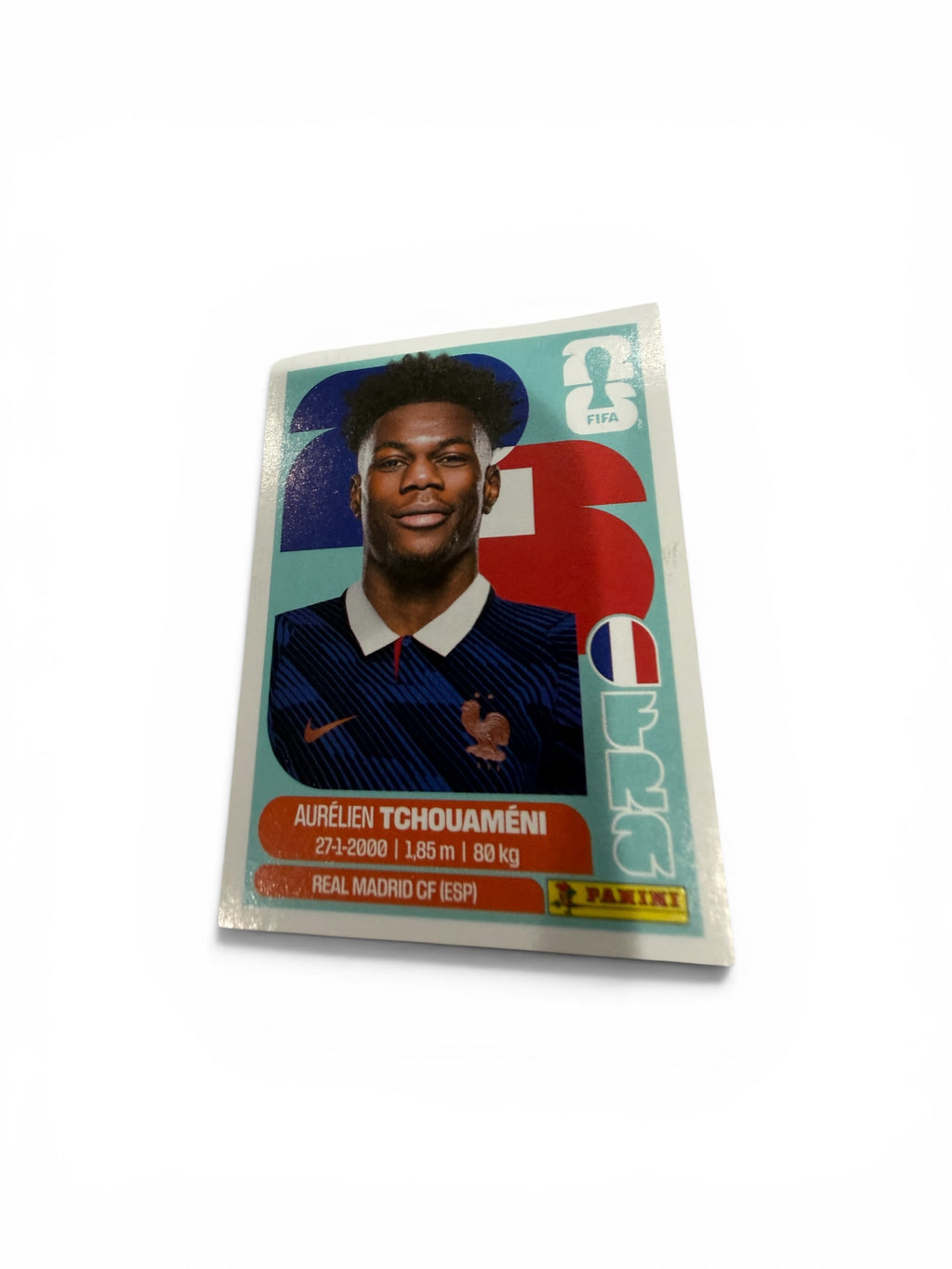 Aurélien Tchouaméni FRA9 | Official Panini FIFA World Cup 2026 France Soccer Sticker