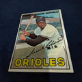 1967 Topps #100 Frank Robinson Baltimore Orioles Hall of Fame Vintage Baseball Card MVP