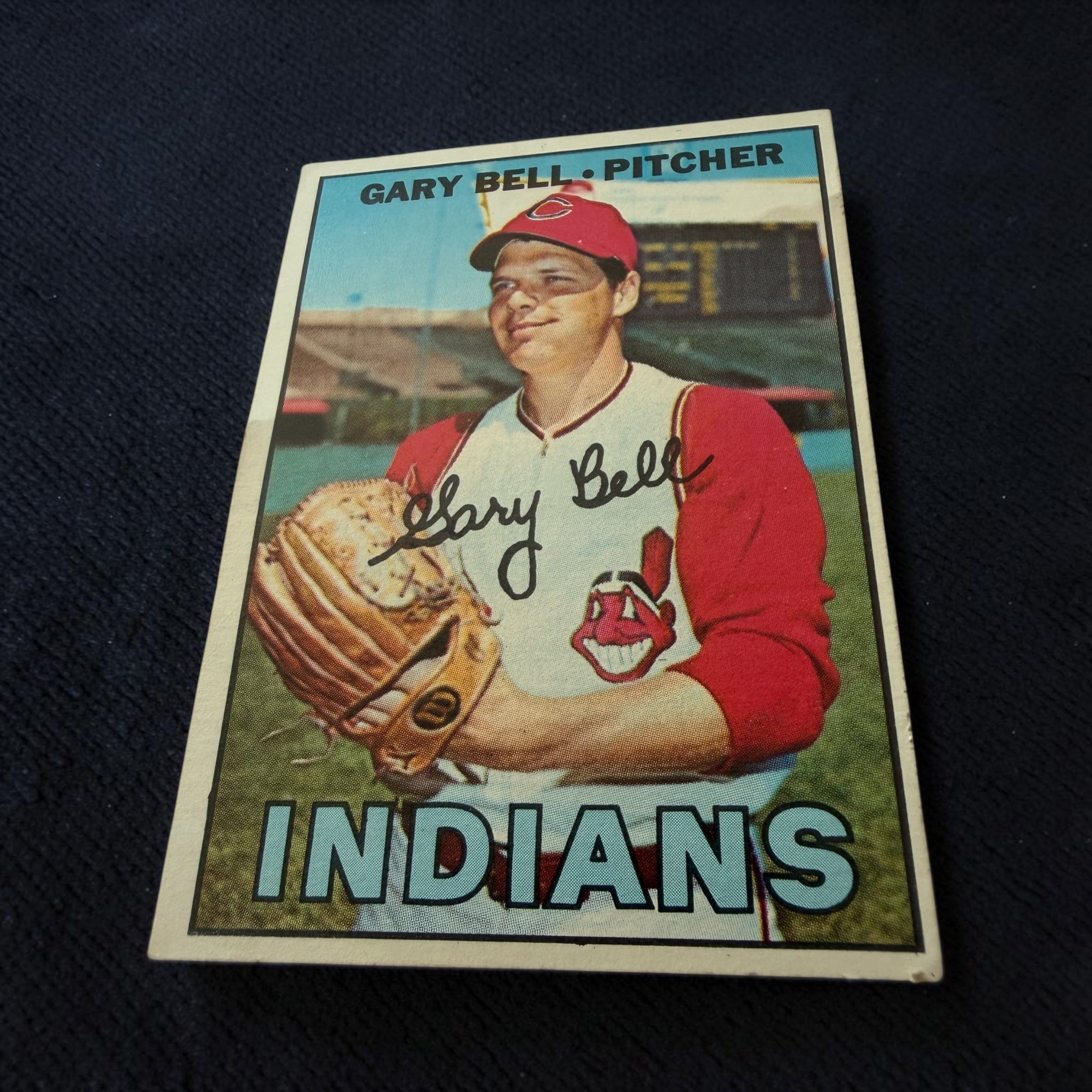 1967 Topps #479 Gary Bell Cleveland Indians Vintage Baseball Card MLB Pitcher