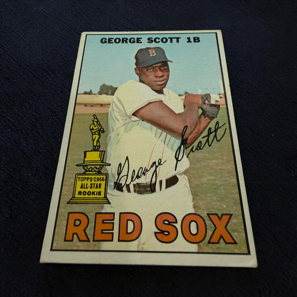 1967 Topps #75 George Scott Boston Red Sox All-Star Rookie Vintage Baseball Card
