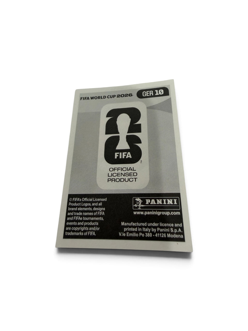 Joshua Kimmich GER 10 Germany – Panini FIFA World Cup 2026 Sticker