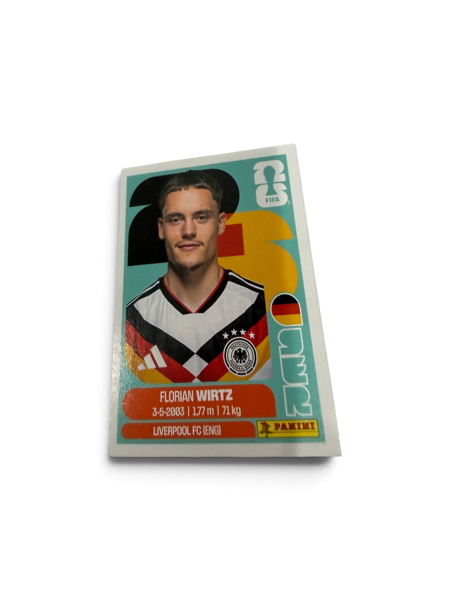 Florian Wirtz GER 11 Germany – Panini FIFA World Cup 2026 Sticker