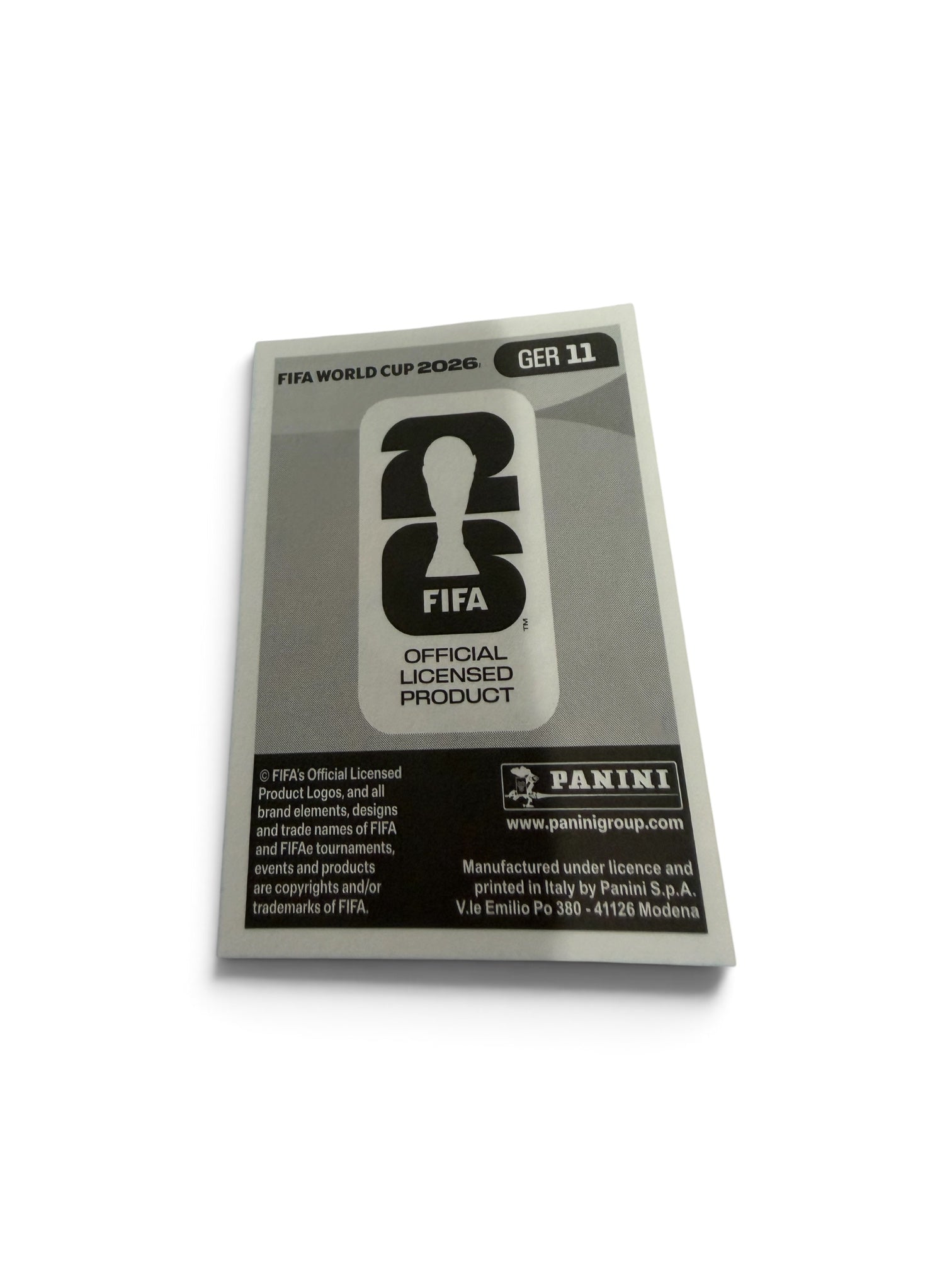Florian Wirtz GER 11 Germany – Panini FIFA World Cup 2026 Sticker