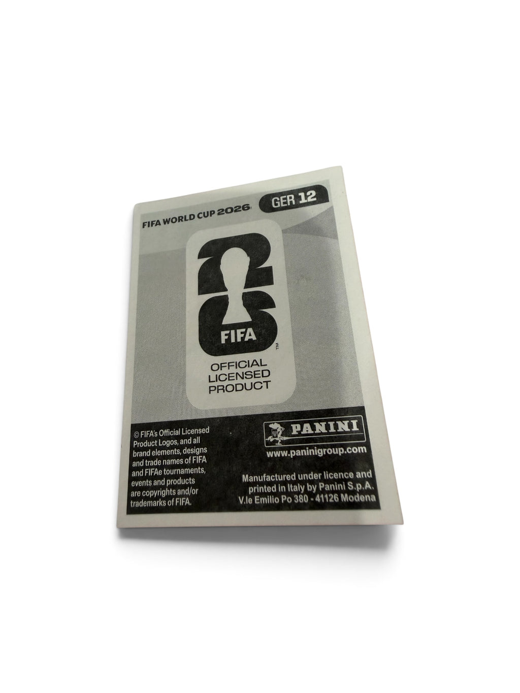 Felix Nmecha GER 12 Germany – Panini FIFA World Cup 2026 Sticker