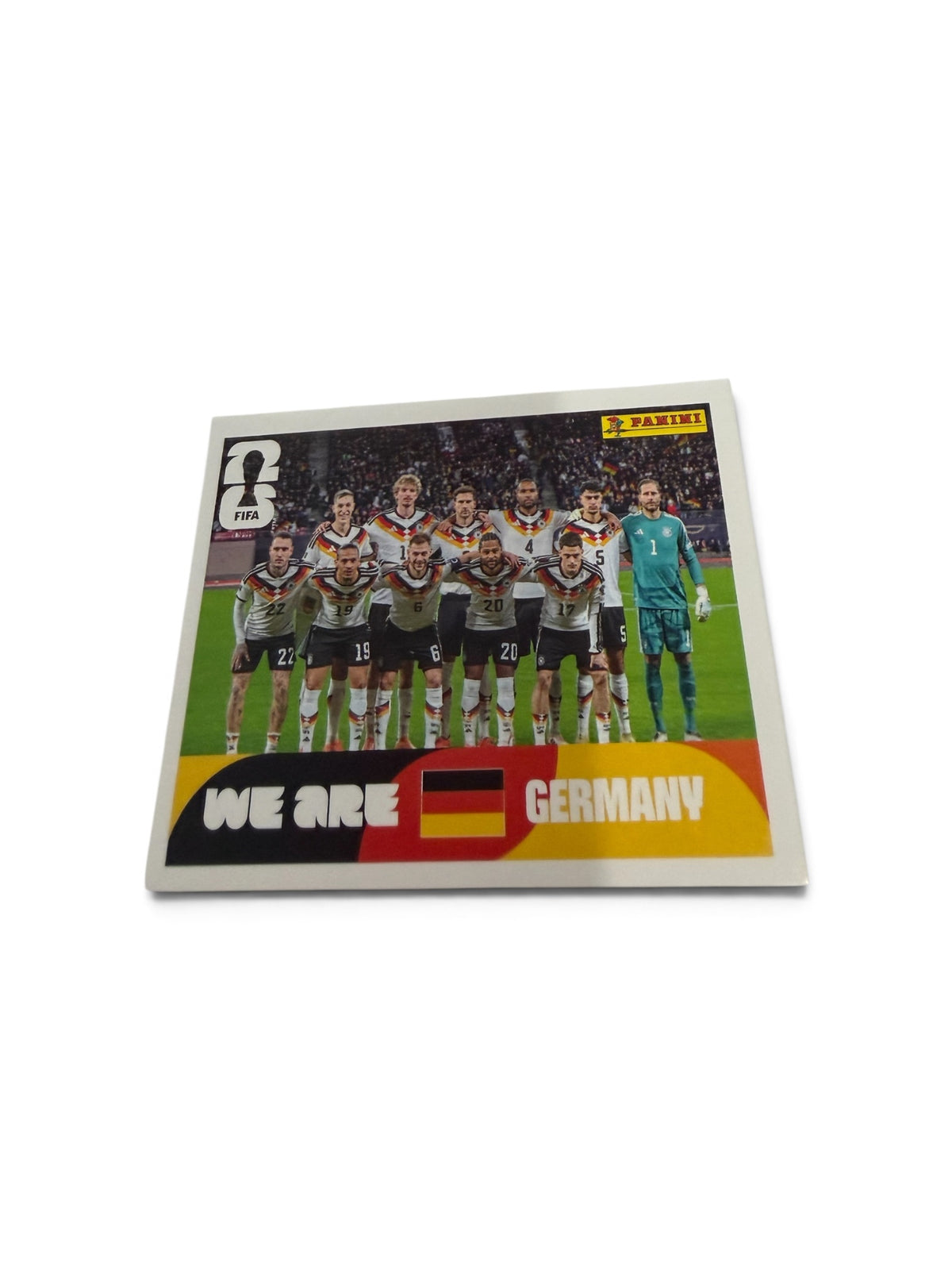Germany National Team GER 13 – Panini FIFA World Cup 2026 Team Photo Sticker
