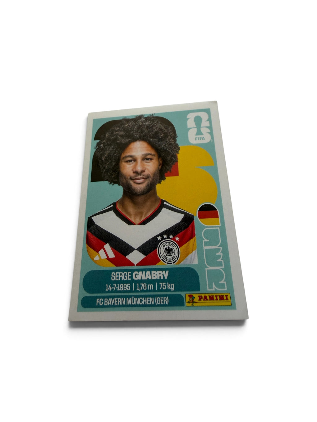 Serge Gnabry Germany GER 16 – Panini FIFA World Cup 2026 Sticker