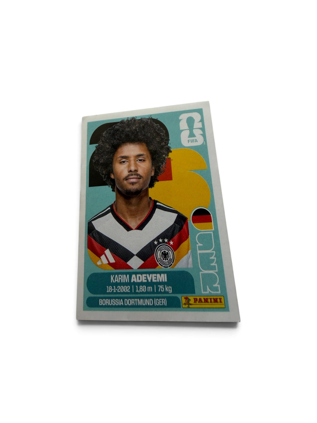 Karim Adeyemi – Germany – Panini FIFA World Cup 2026 Sticker GER 19