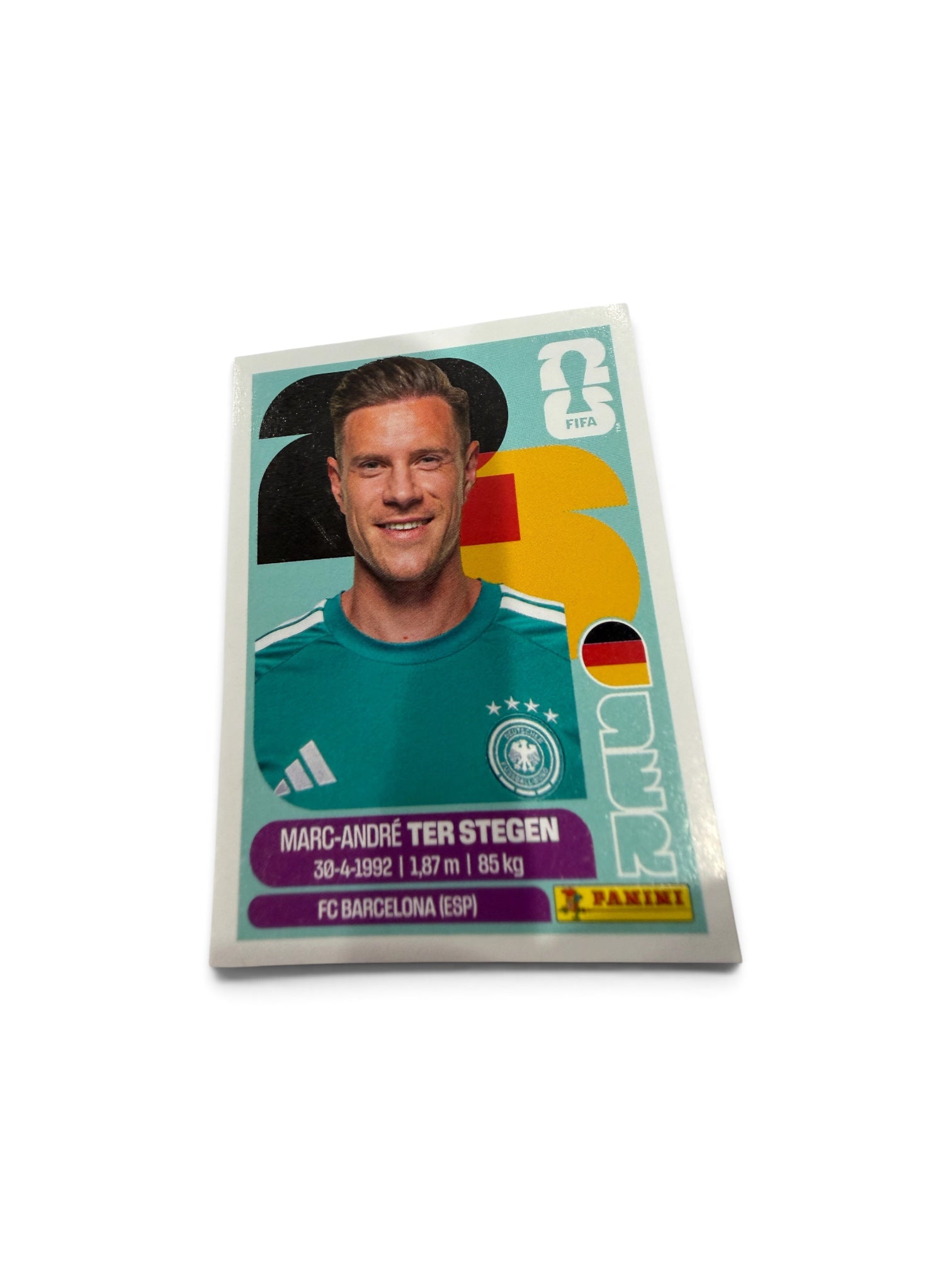 Marc-André ter Stegen GER 2 – Panini FIFA World Cup 2026 Germany Soccer Sticker