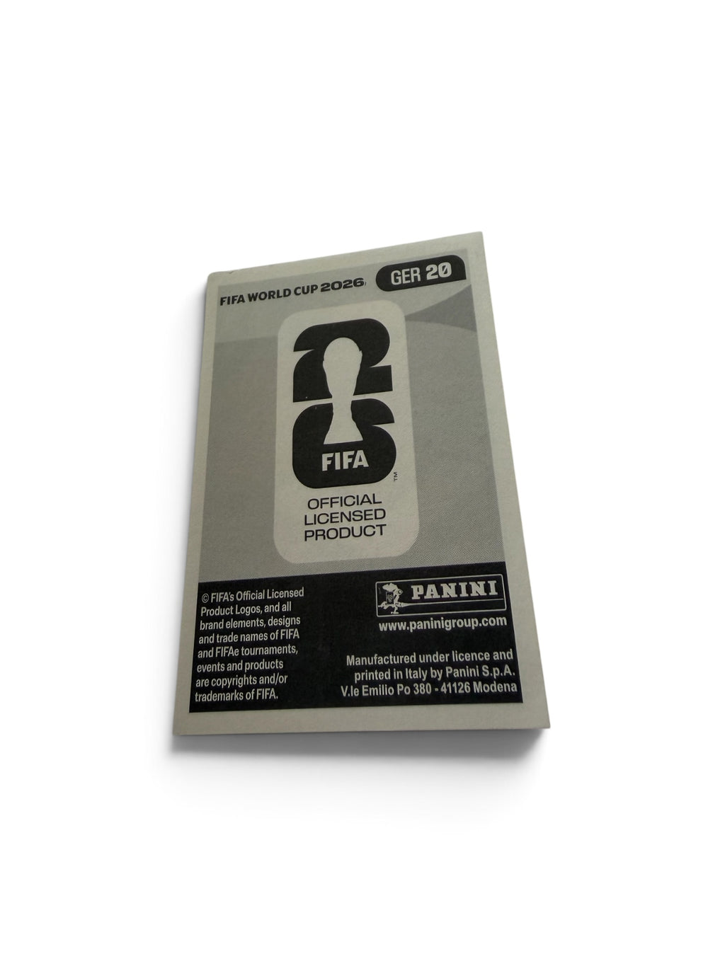 Panini FIFA World Cup 2026 Nick Woltemade Germany GER 20 Soccer Sticker