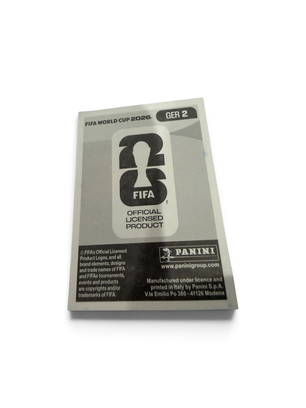 Marc-André ter Stegen GER 2 – Panini FIFA World Cup 2026 Germany Soccer Sticker