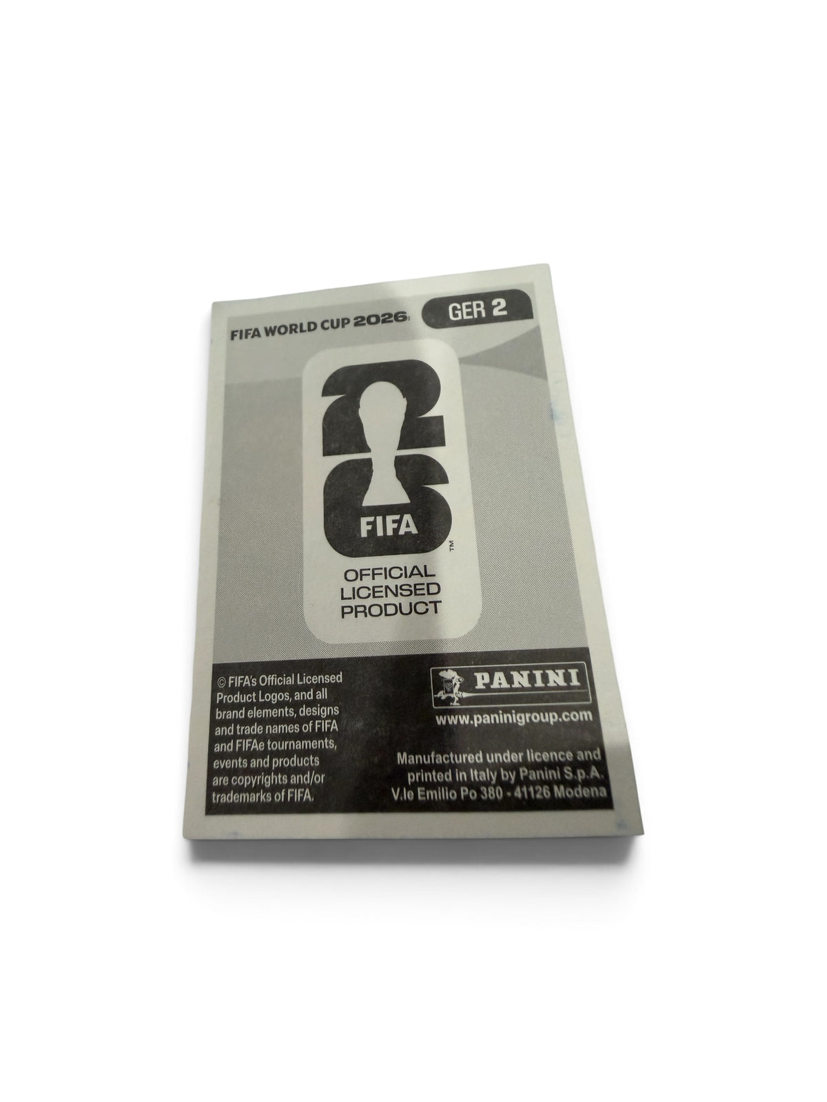Marc-André ter Stegen GER 2 – Panini FIFA World Cup 2026 Germany Soccer Sticker