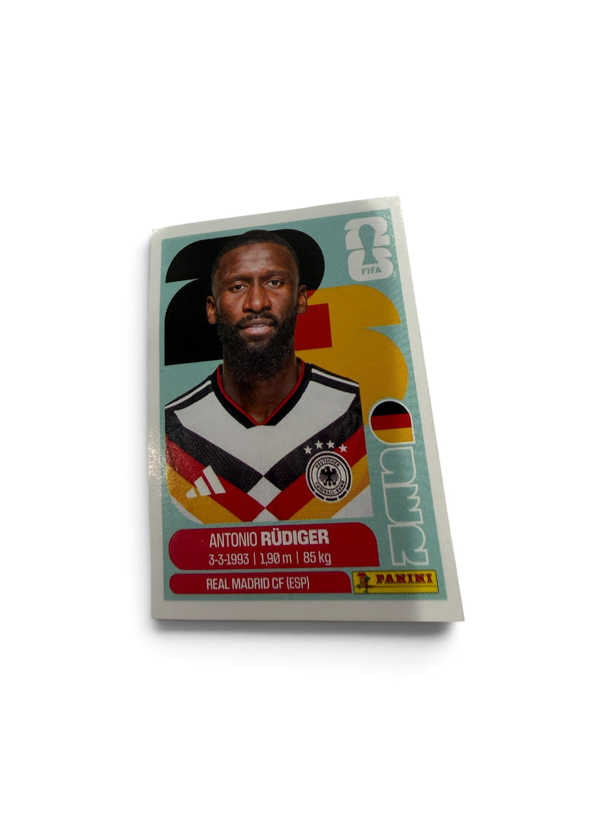 Antonio Rüdiger GER 6 Germany – Panini FIFA World Cup 2026 Sticker