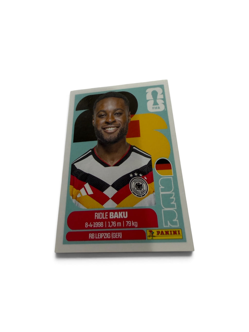 Ridle Baku GER 8 Germany – Panini FIFA World Cup 2026 Sticker