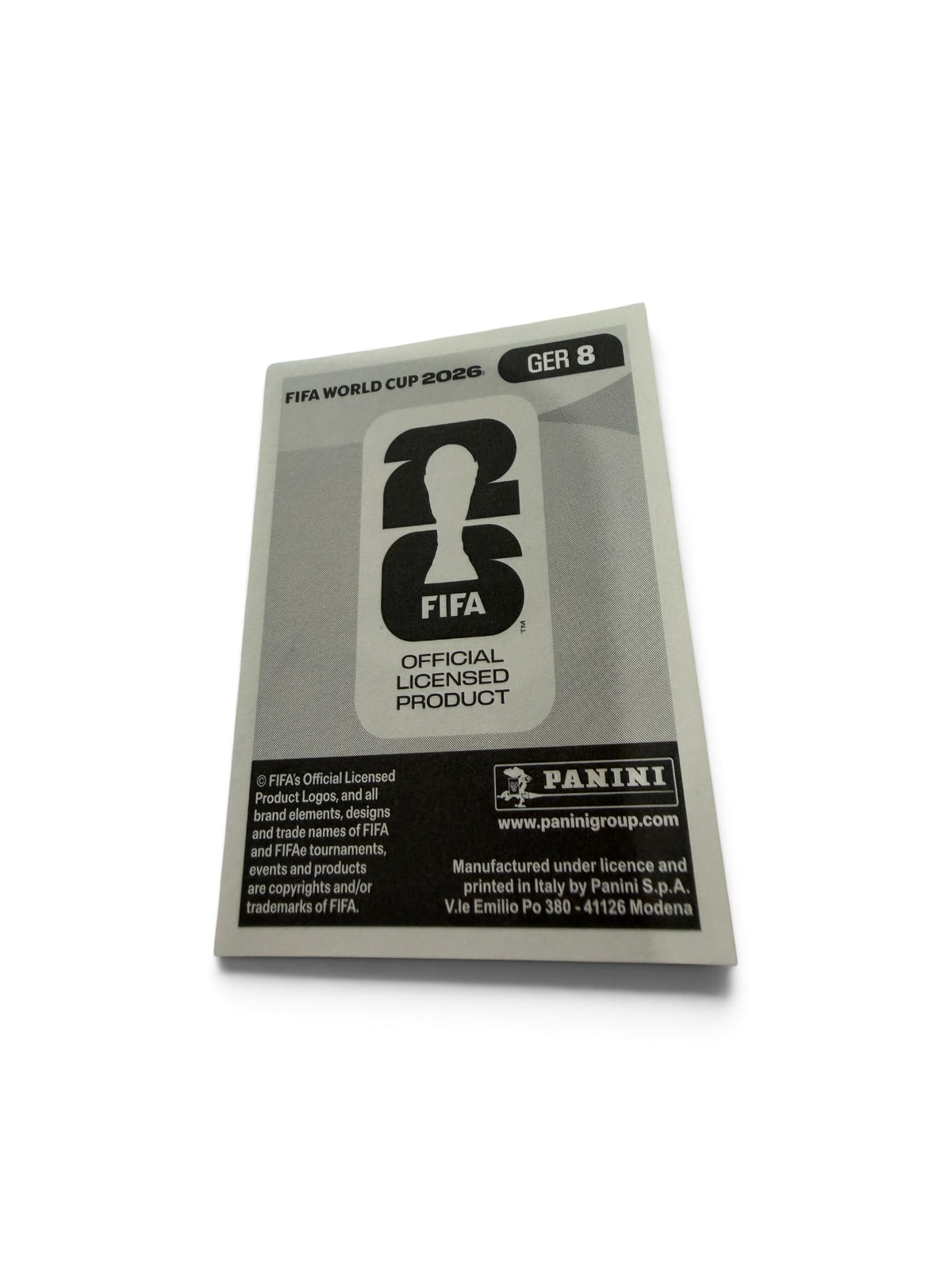 Ridle Baku GER 8 Germany – Panini FIFA World Cup 2026 Sticker