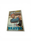 1967 Topps #250 Hank Aaron Atlanta Braves Hall of Fame Vintage Baseball Card