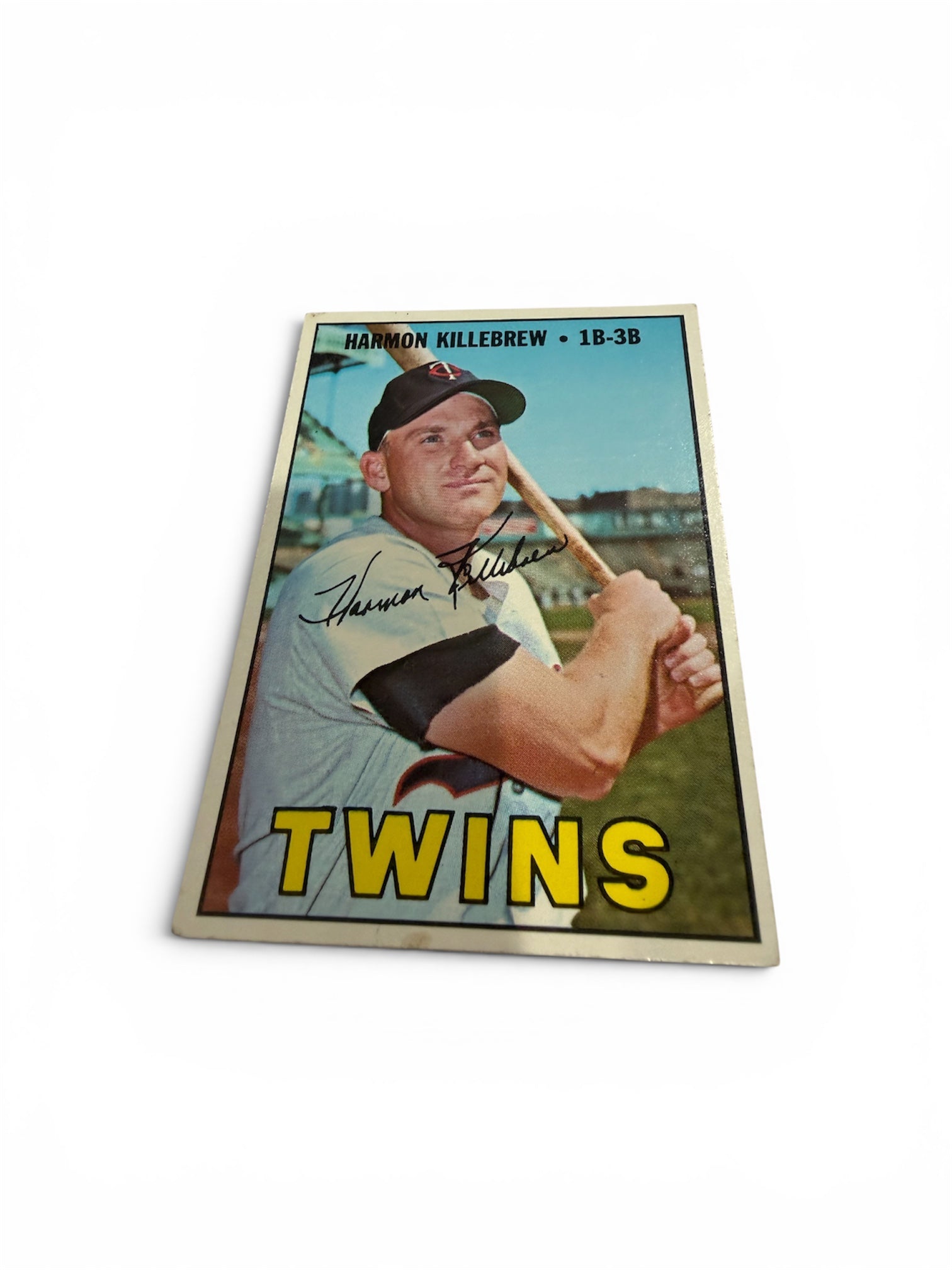 1967 Topps #460 Harmon Killebrew Minnesota Twins Vintage Baseball Card – Hall of Fame