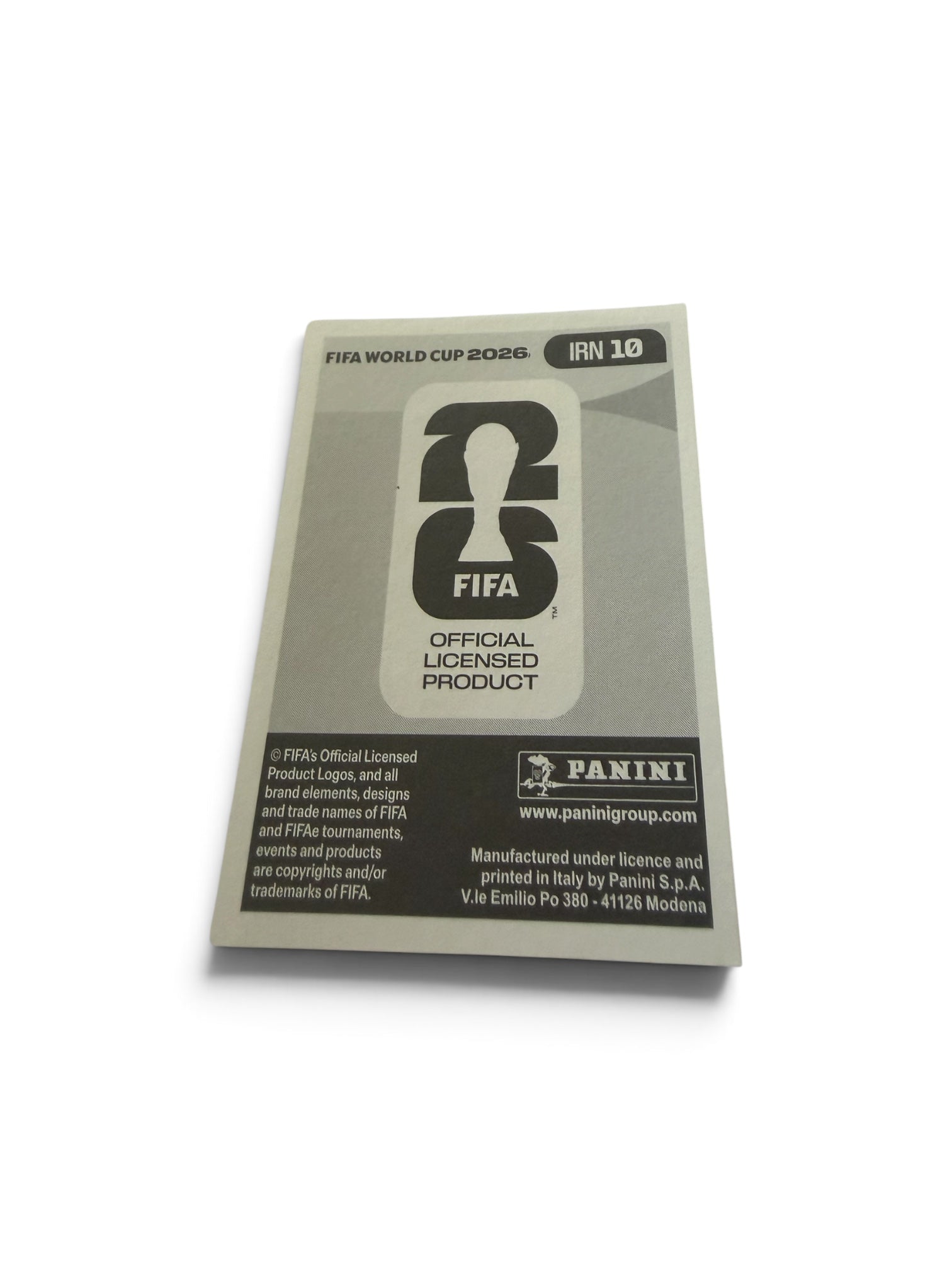 Saleh Hardani IRN10 Iran National Team | Panini FIFA World Cup 2026 Official Sticker