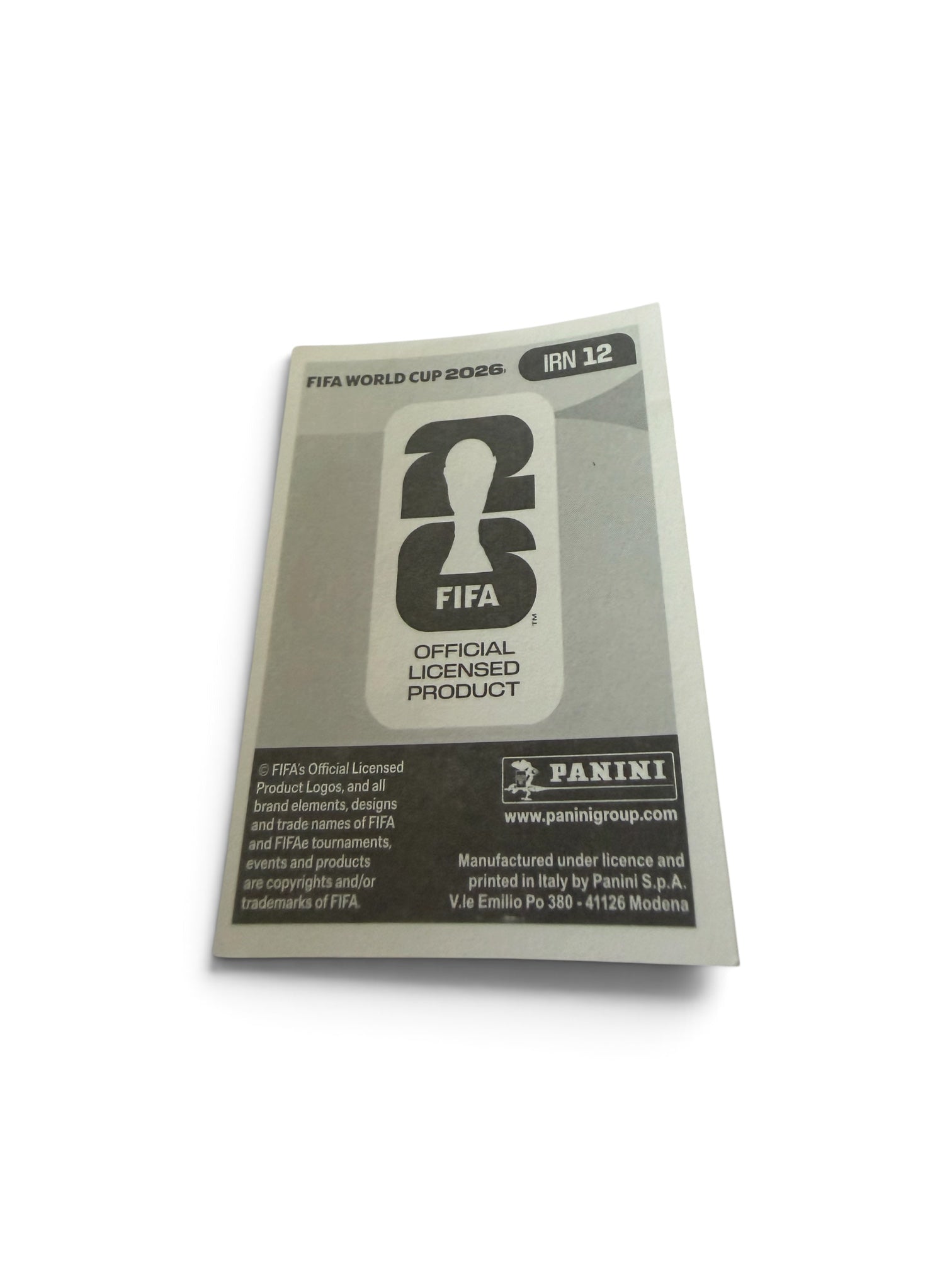 Saman Ghoddos IRN12 Iran National Team | Panini FIFA World Cup 2026 Official Sticker