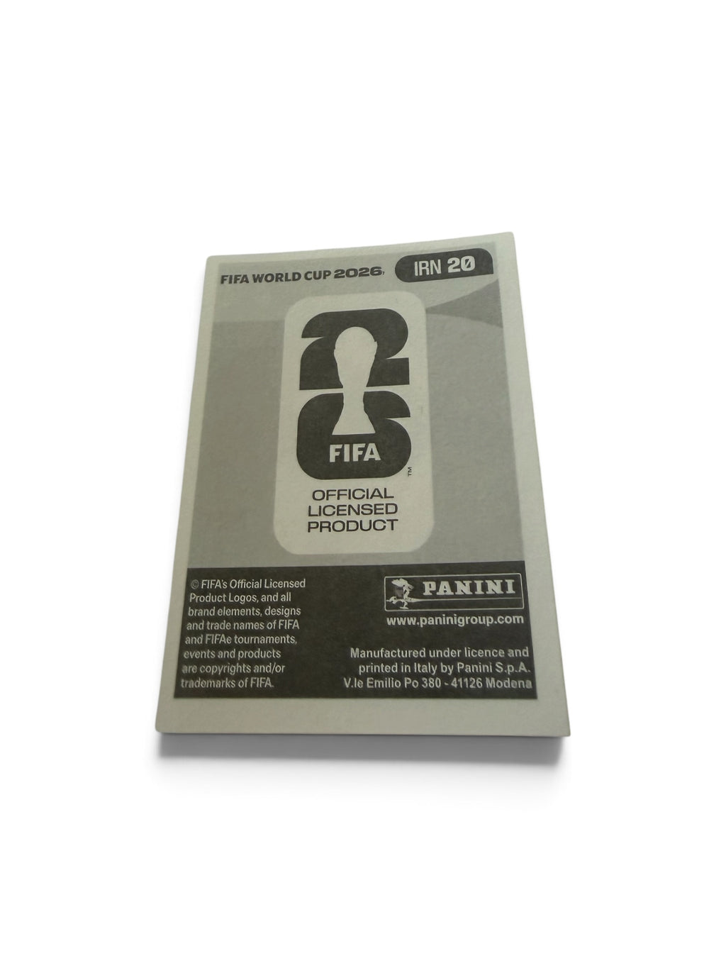 Ali Gholizadeh IRN20 Iran National Team | Panini FIFA World Cup 2026 Official Sticker | Lech Poznań