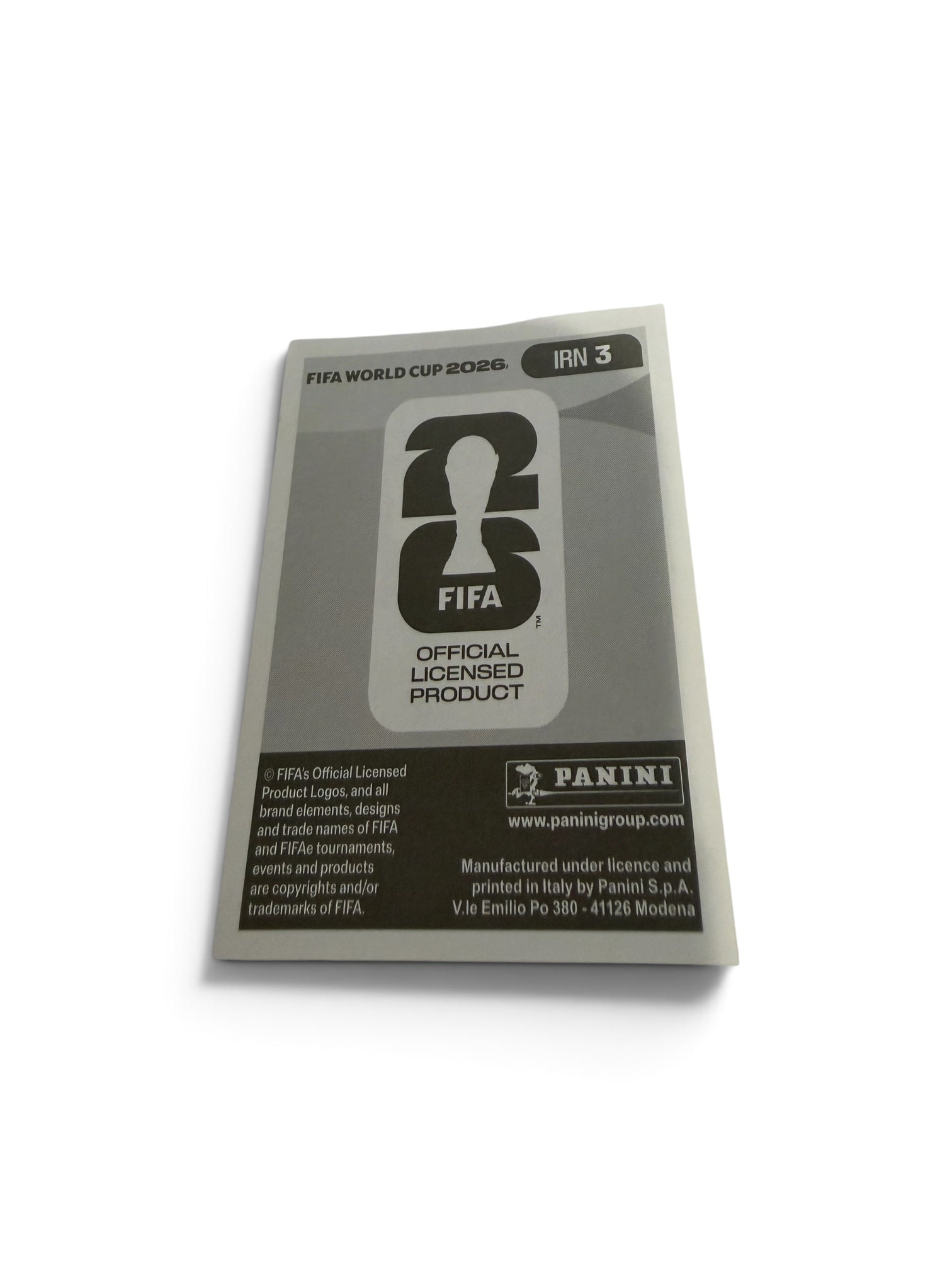 Morteza Pouraliganji IRN3 | Panini FIFA World Cup 2026 Official Sticker | Iran National Team