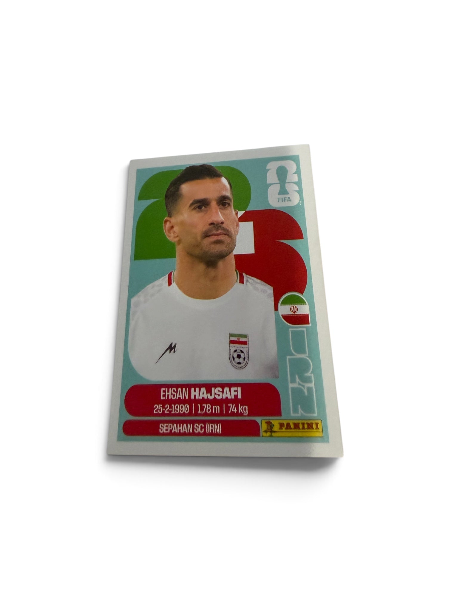 Ehsan Hajsafi IRN4 | Panini FIFA World Cup 2026 Official Sticker | Iran National Team