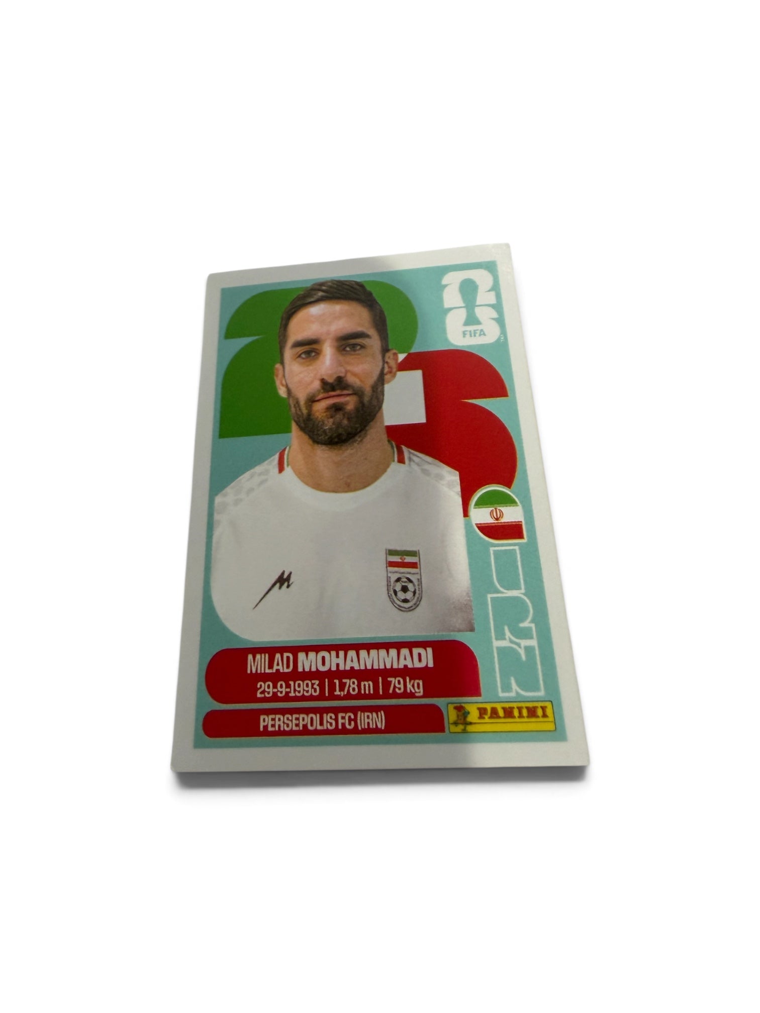 Milad Mohammadi IRN5 | Panini FIFA World Cup 2026 Official Sticker | Iran National Team
