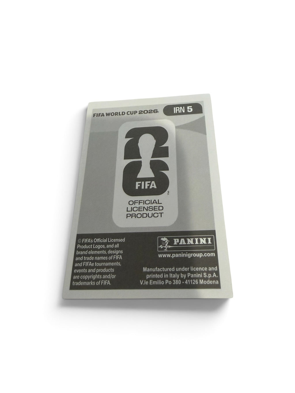 Milad Mohammadi IRN5 | Panini FIFA World Cup 2026 Official Sticker | Iran National Team